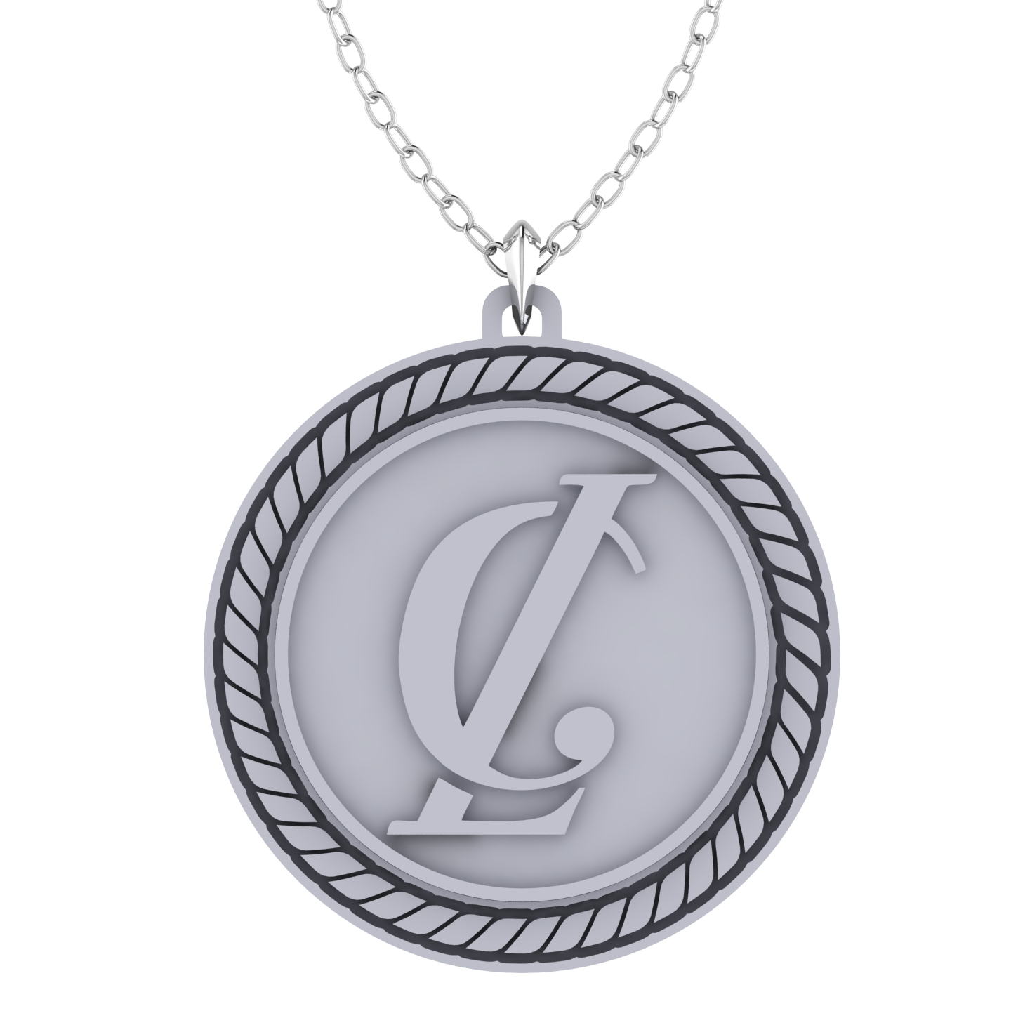 Monogram Pendant
