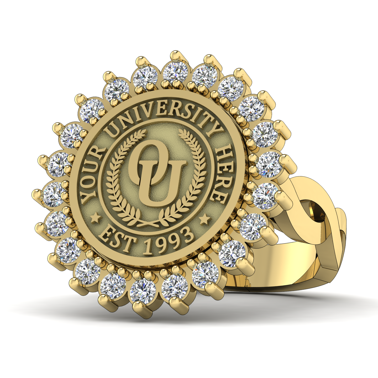 Serku | Infinity Loop Band Custom College Ring