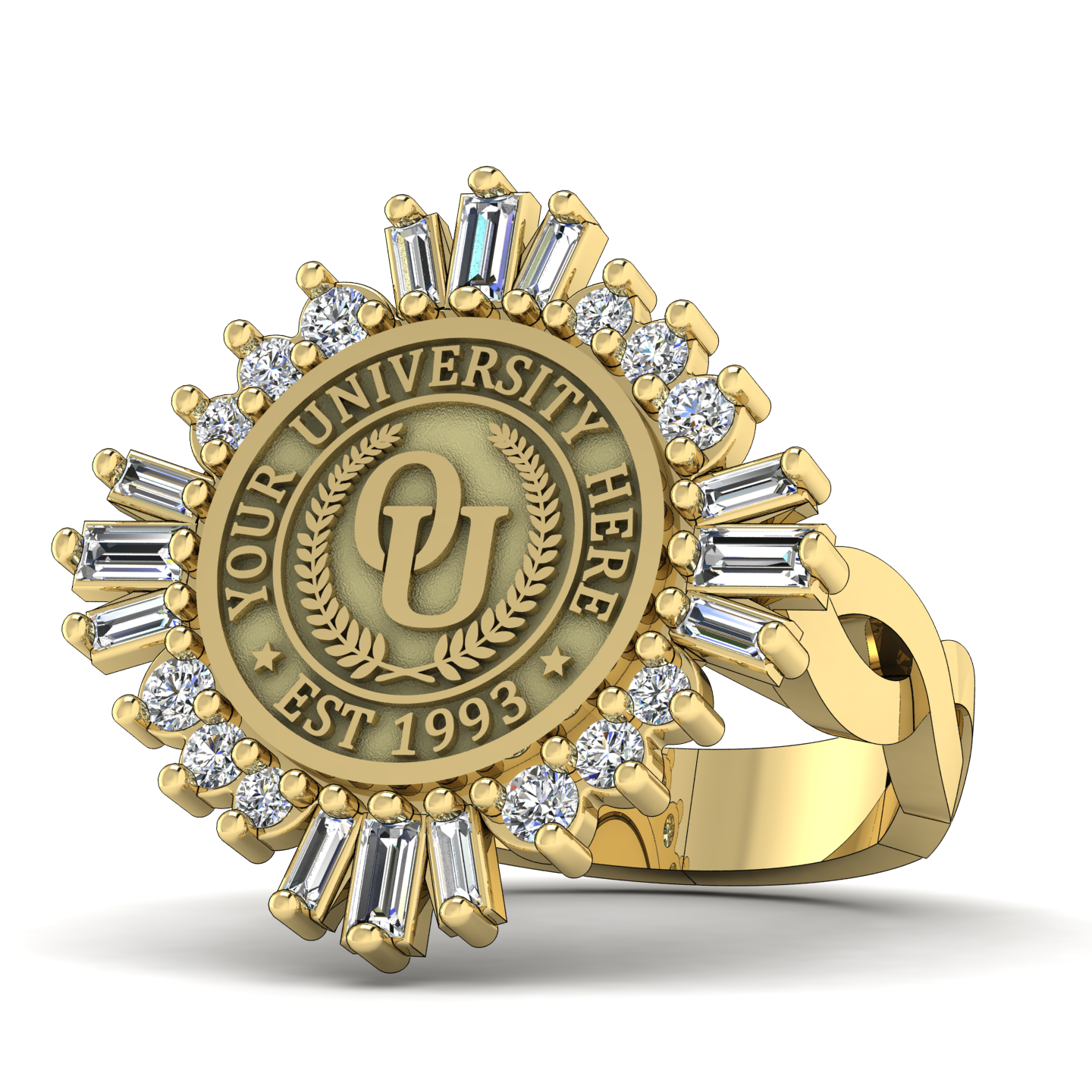 Tramontana | Infinity Loop Band Custom College Ring