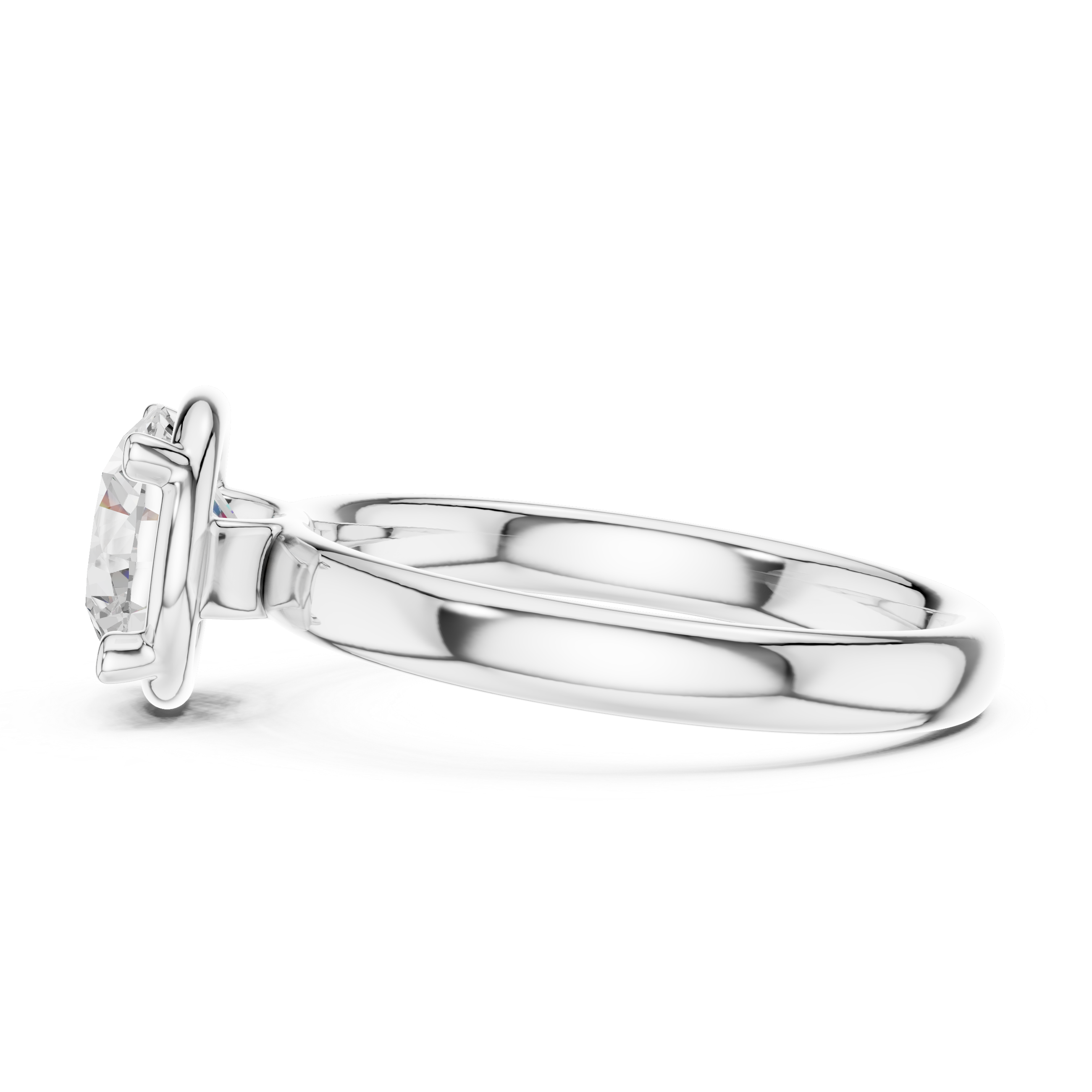 Round Cut Solitaire Ring – Classic Timeless Elegance