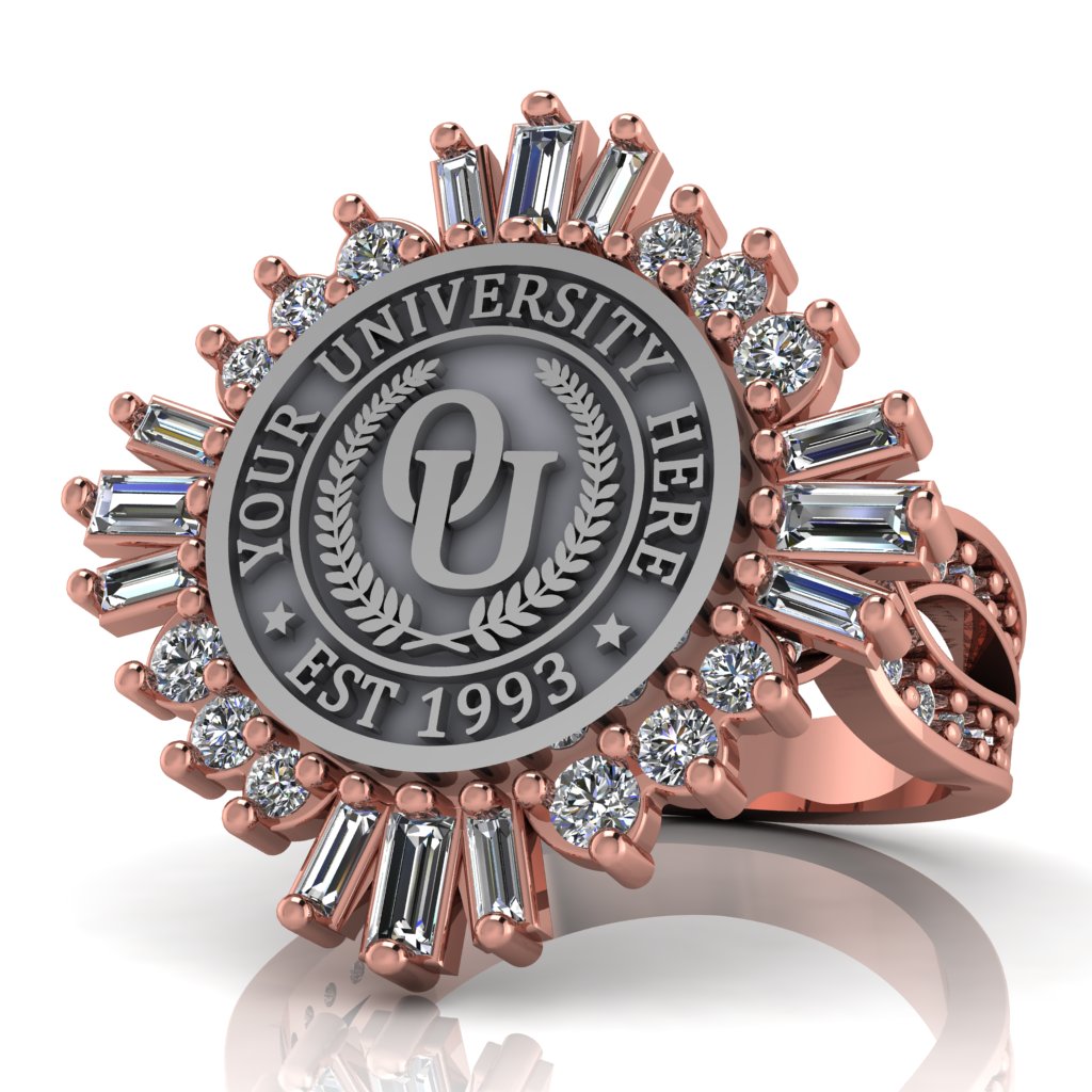 Tramontana | Infinity Pave Band 2 Custom Collage Ring