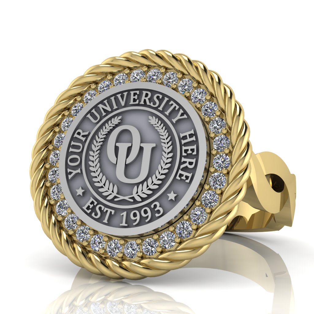 Arrecerat | Infinity Loop Band Custom Collage Ring