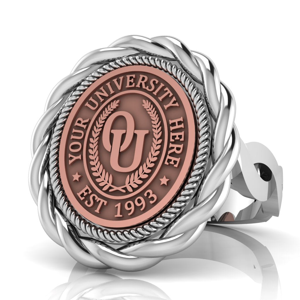 Melipat | Infinity Loop Band Custom College Ring