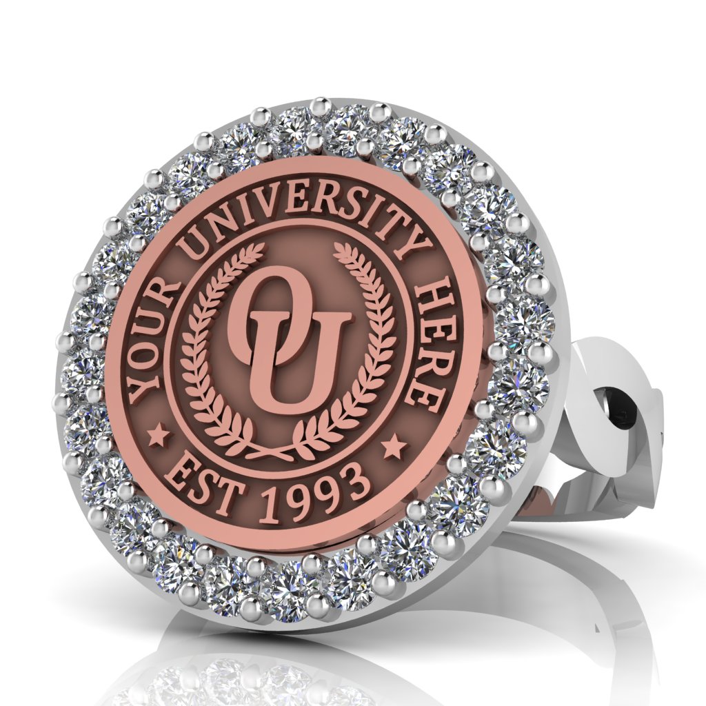Circum | Infinity Loop Band Custom College Ring