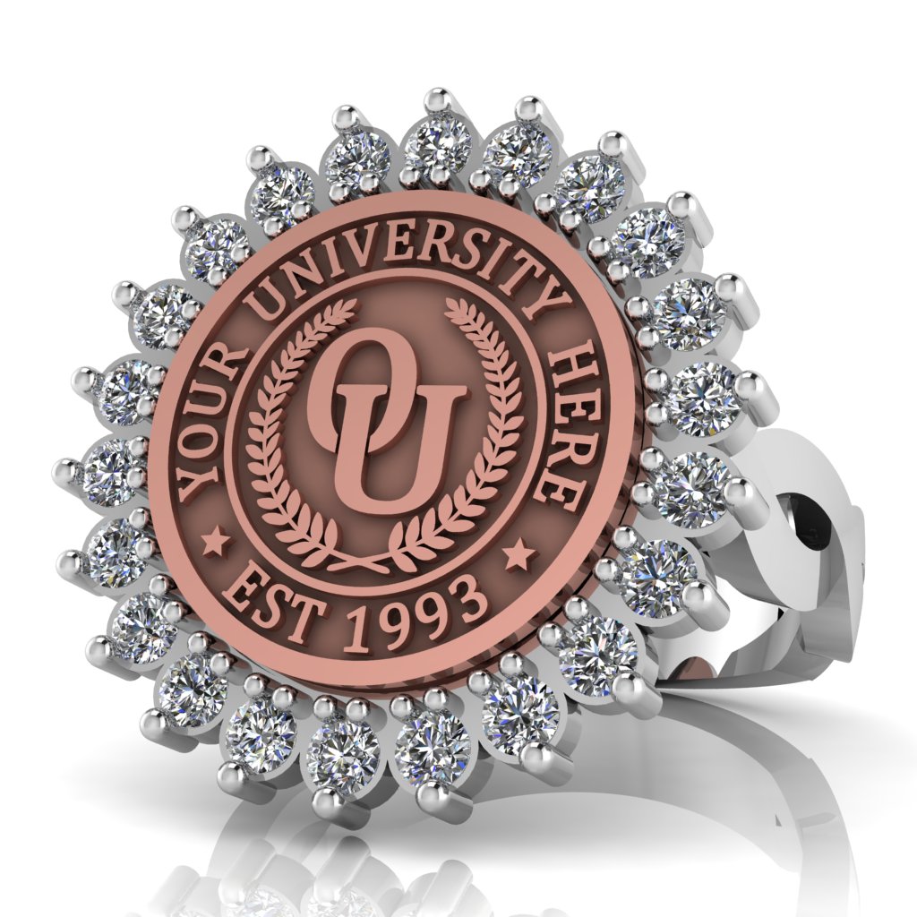 Serku | Infinity Loop Band Custom College Ring