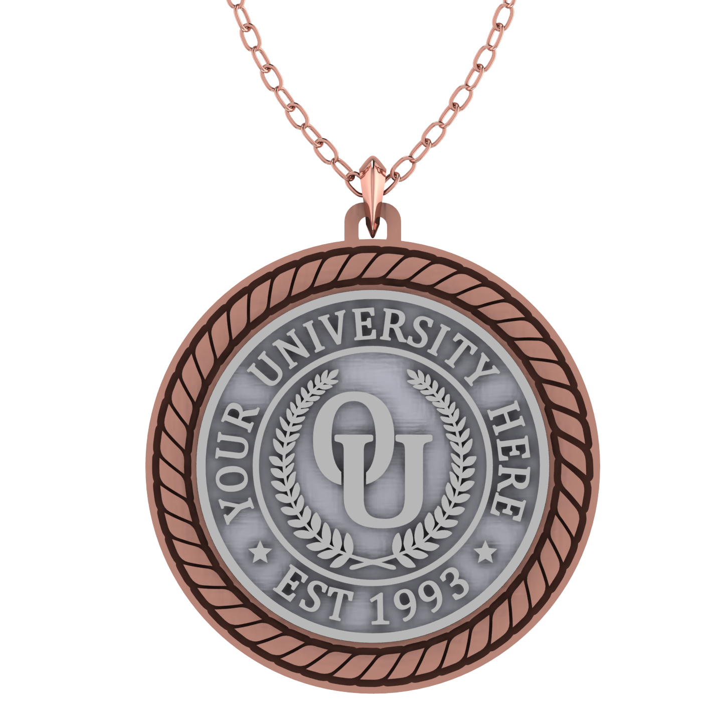 Circum Rope | Custom Unisex University Pendant