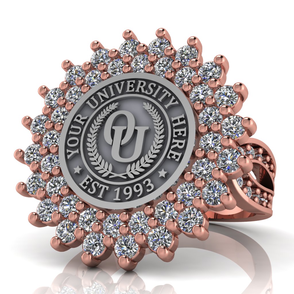 Splendid | Infinity Pave Band Custom Collage Ring