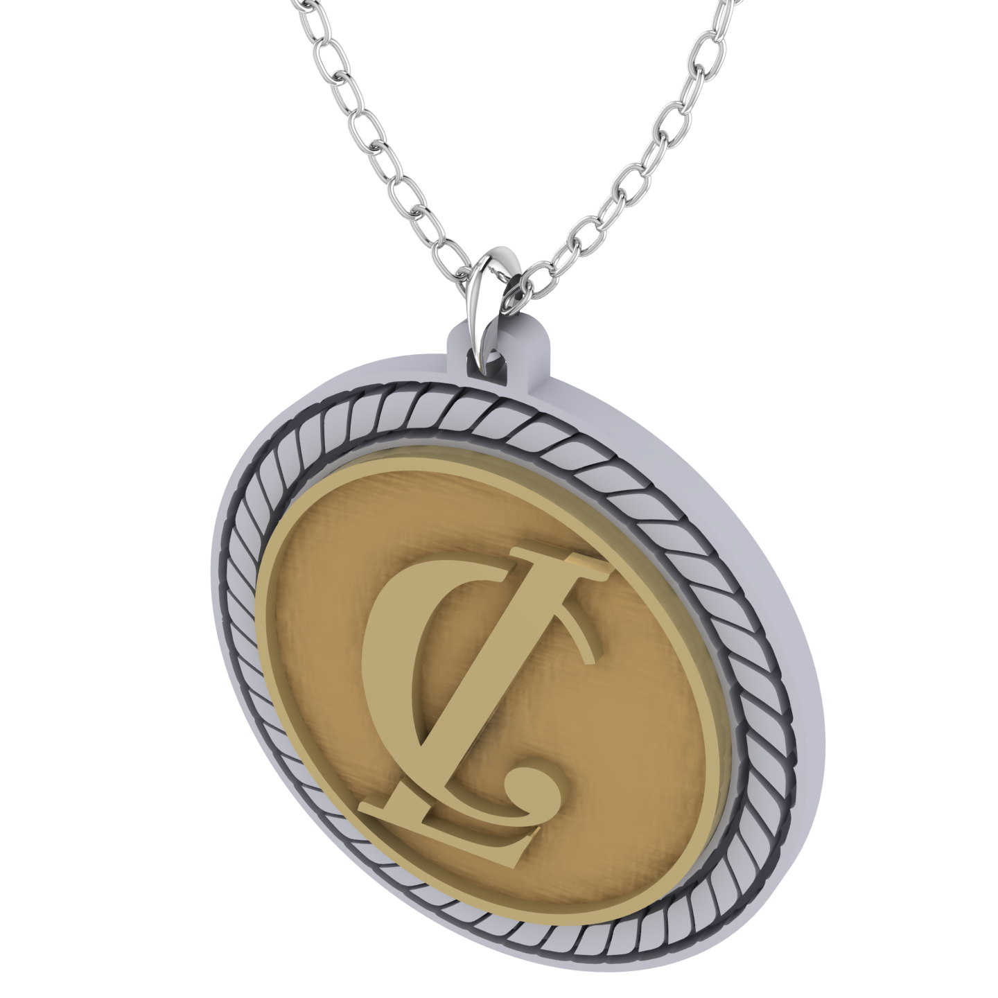 Monogram Pendant