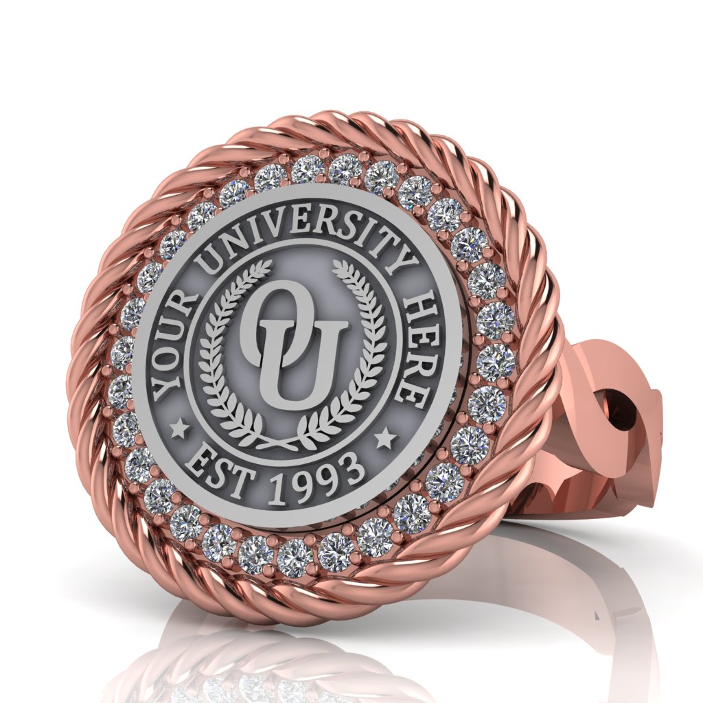 Arrecerat | Infinity Loop Band Custom Collage Ring