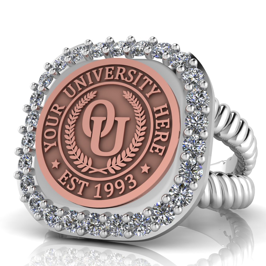 Radius | V-Rope Band Custom Collage Ring