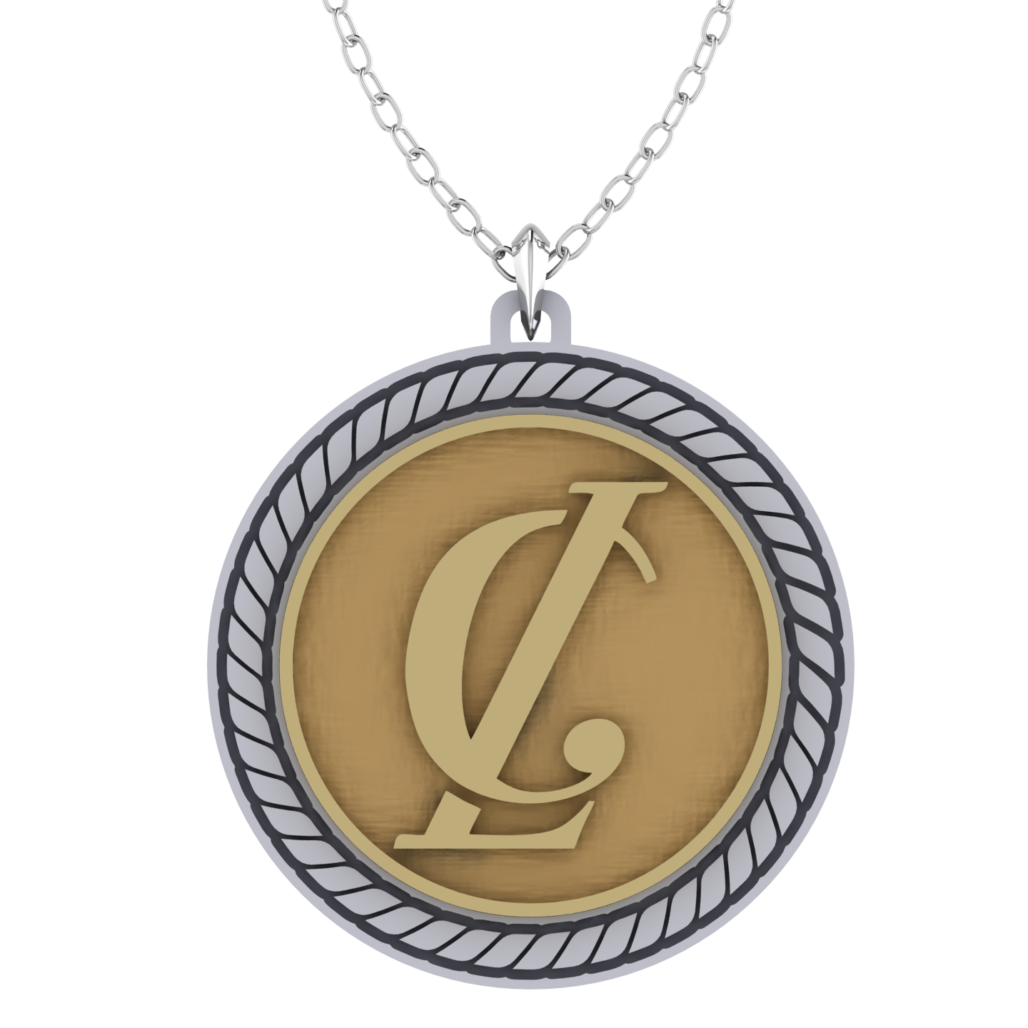 Monogram Pendant