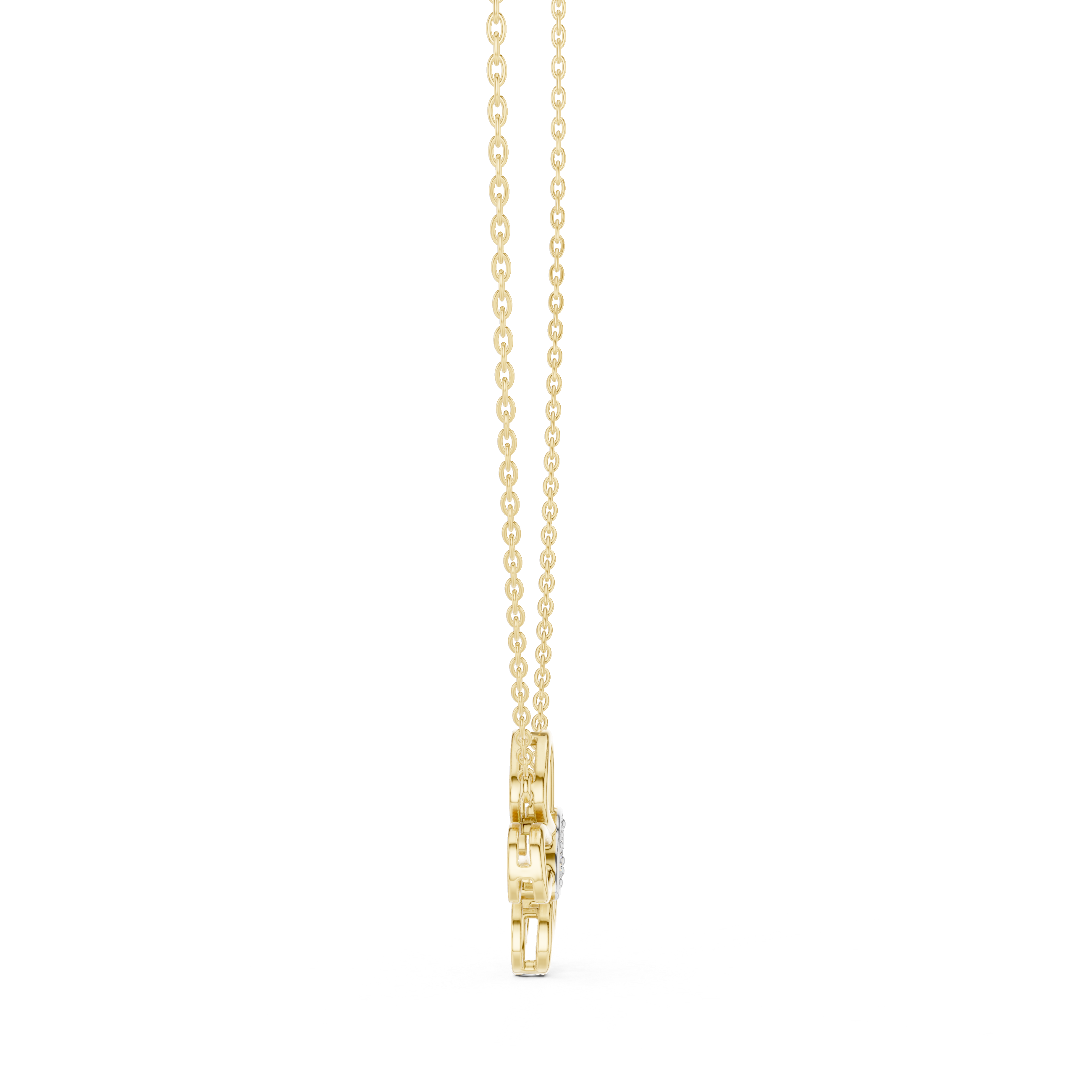Luxury Butterfly Diamond Necklace