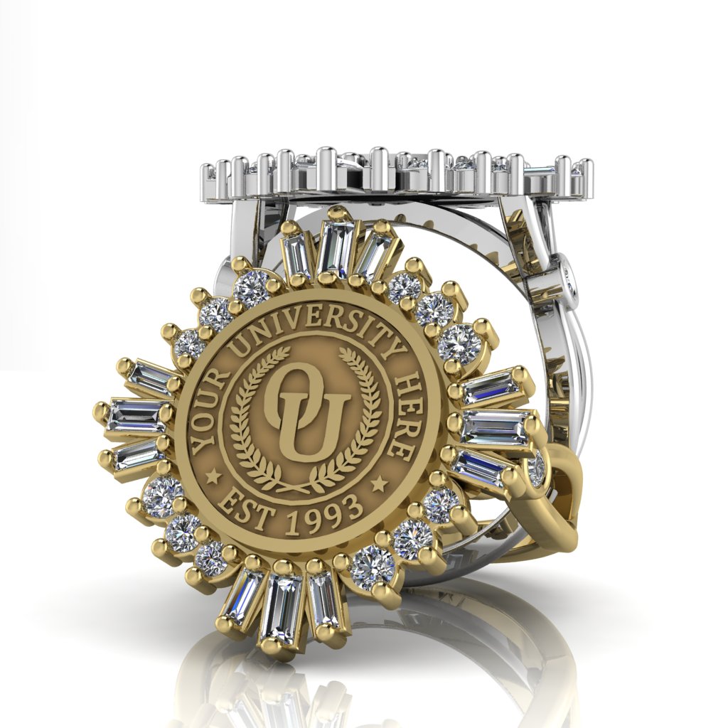 Tramontana | Infinity Bezel Band Custom Collage Ring