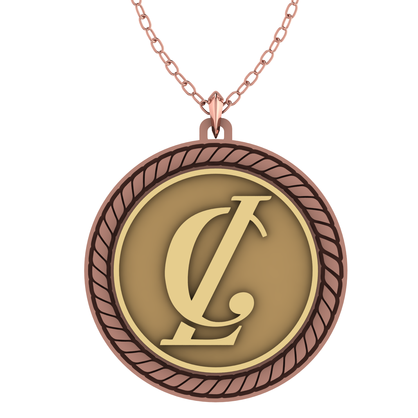Monogram Pendant