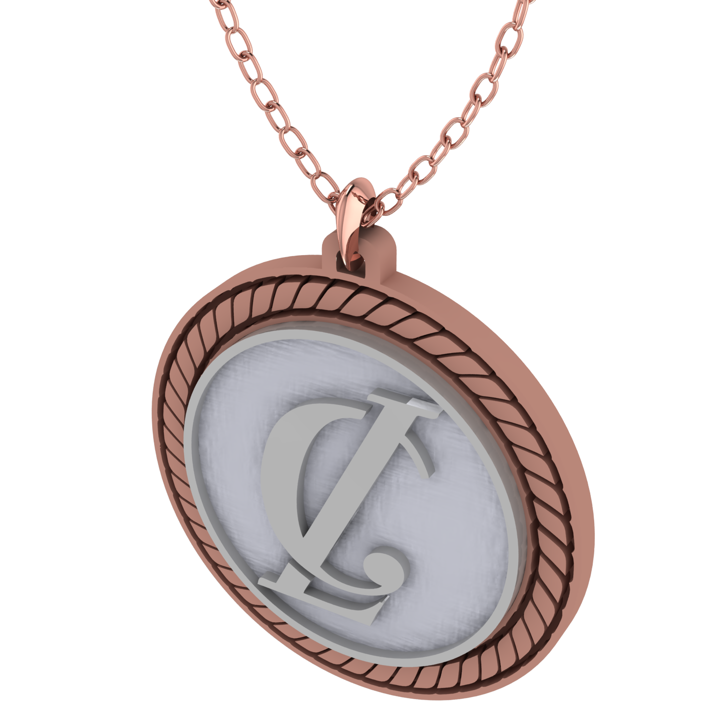 Monogram Pendant