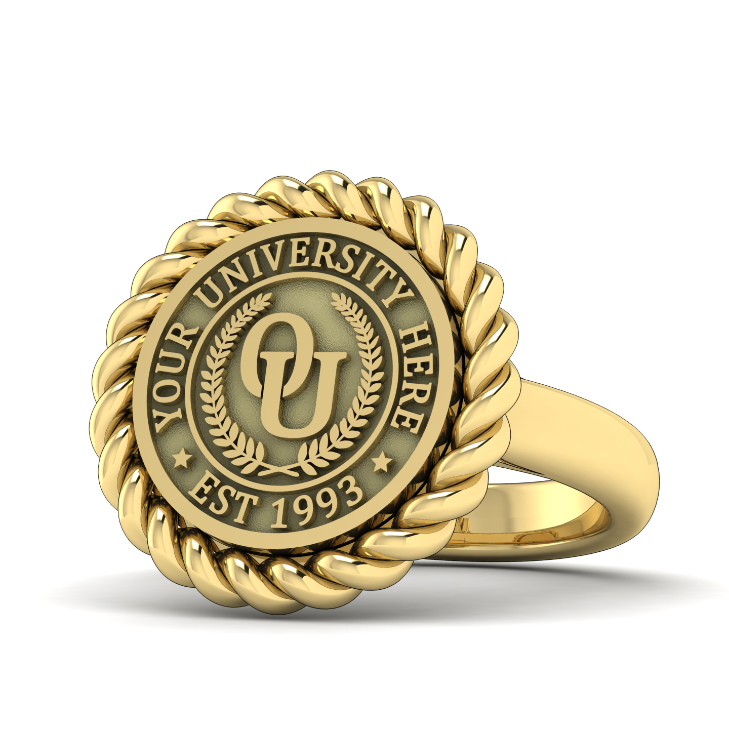 Lubid | Classic Dome Band Custom College Ring
