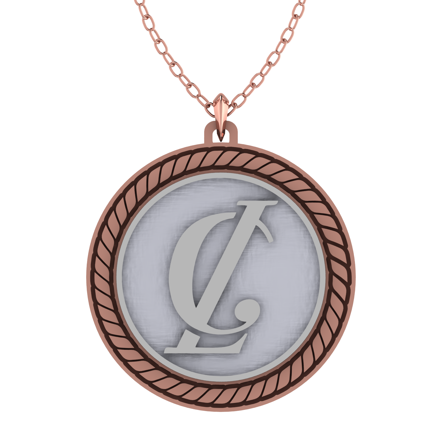 Monogram Pendant