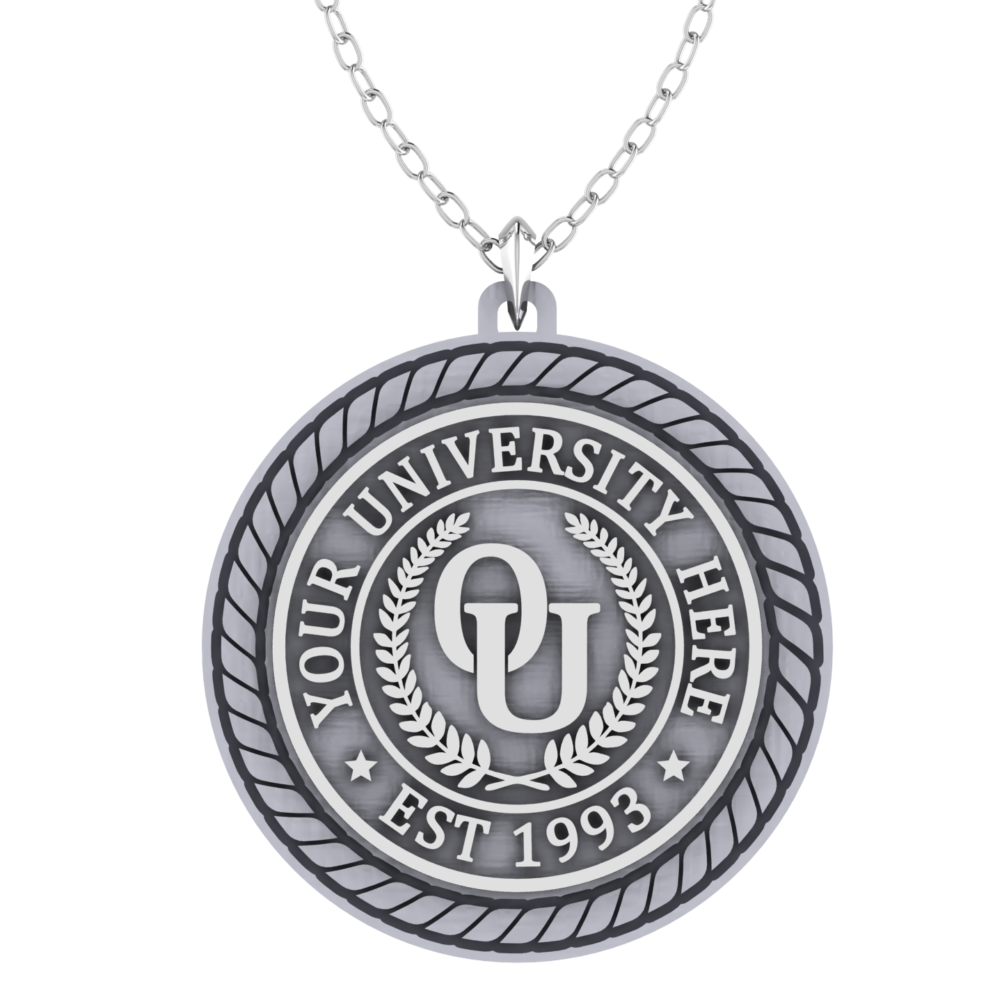 Circum Rope | Custom Unisex University Pendant