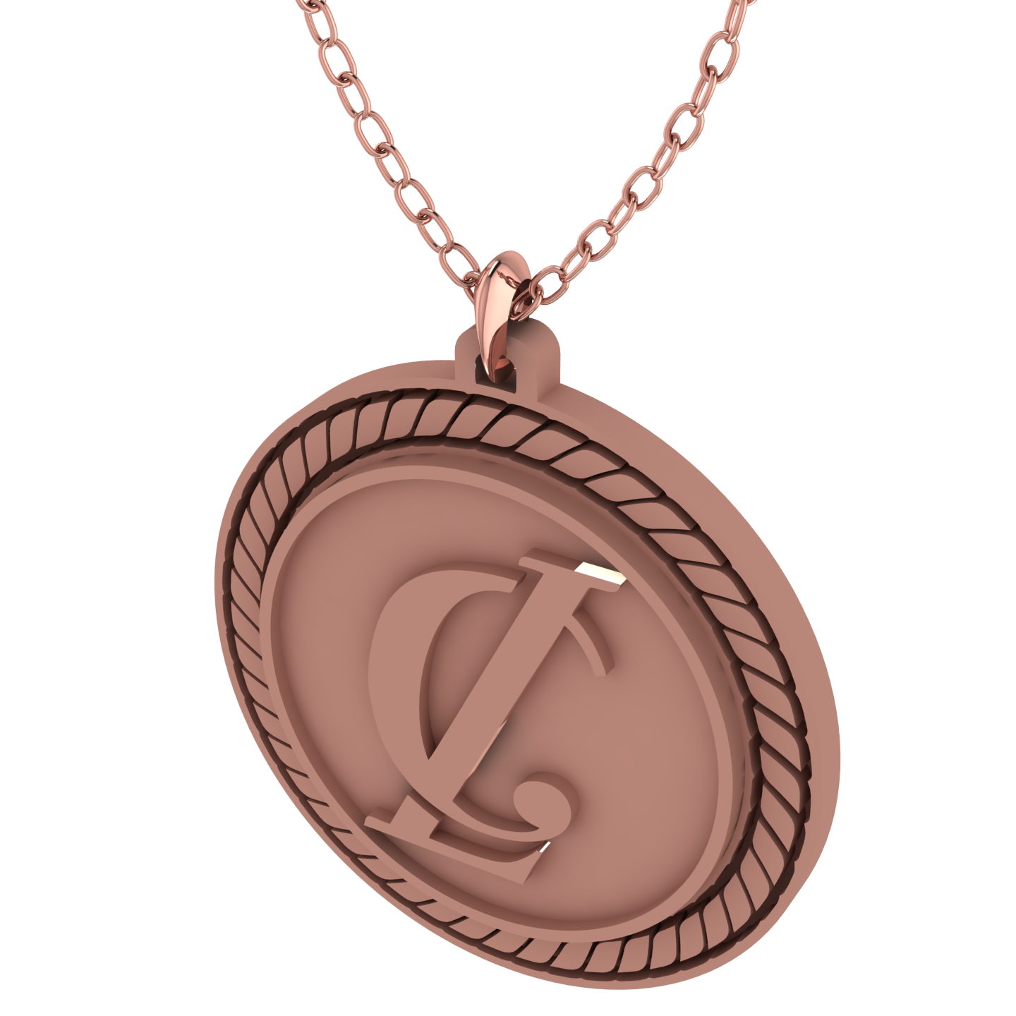 Monogram Pendant