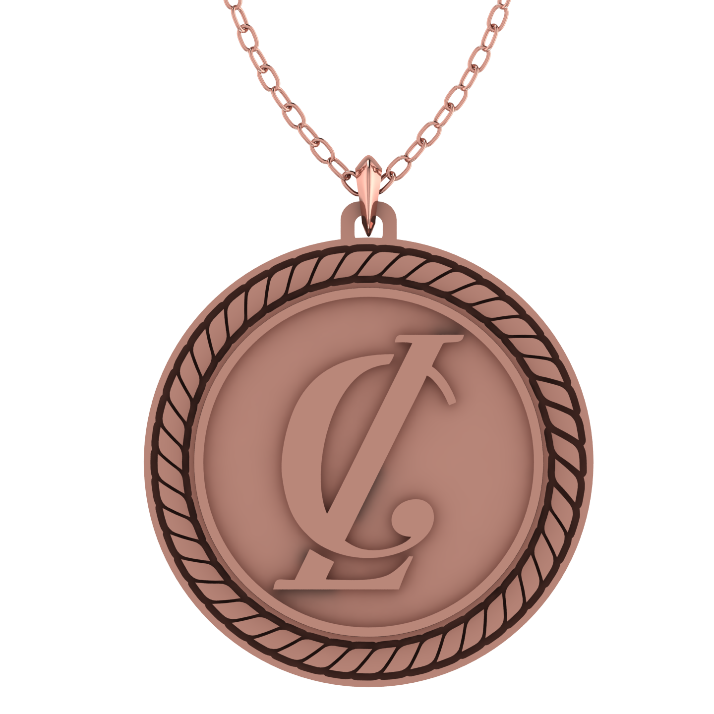 Monogram Pendant