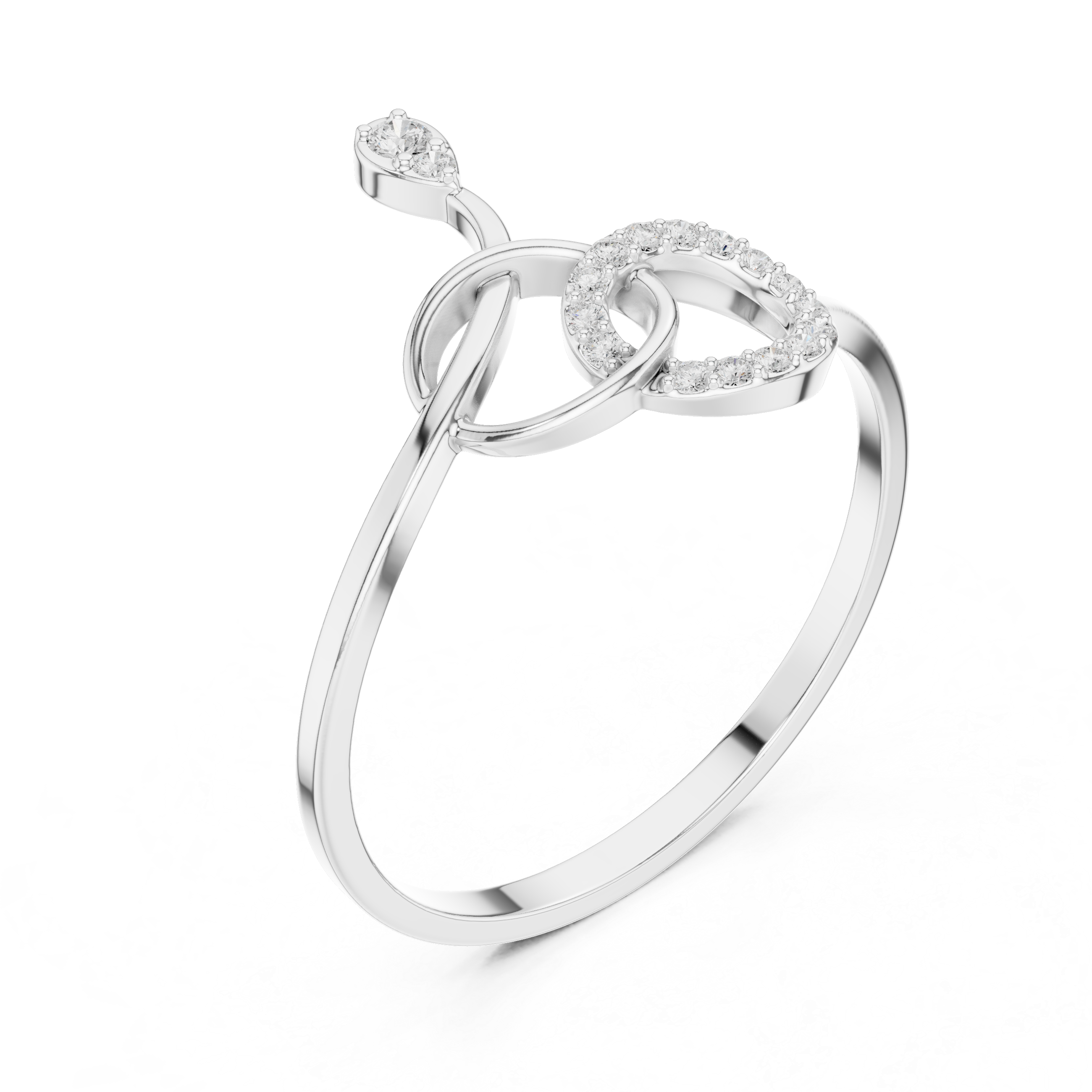 Luxury Infinity Diamond Ring