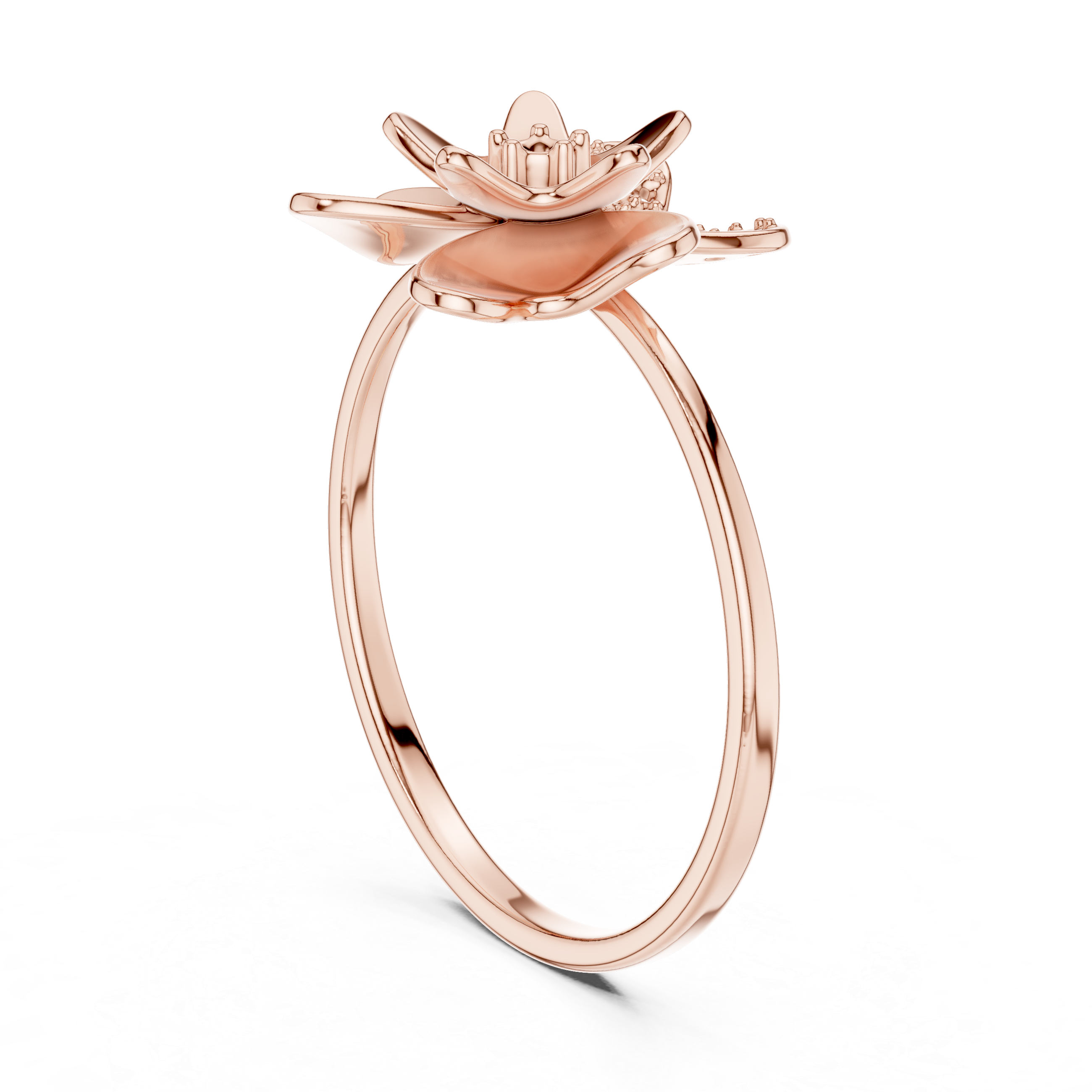 Luxury Flower Diamond Ring
