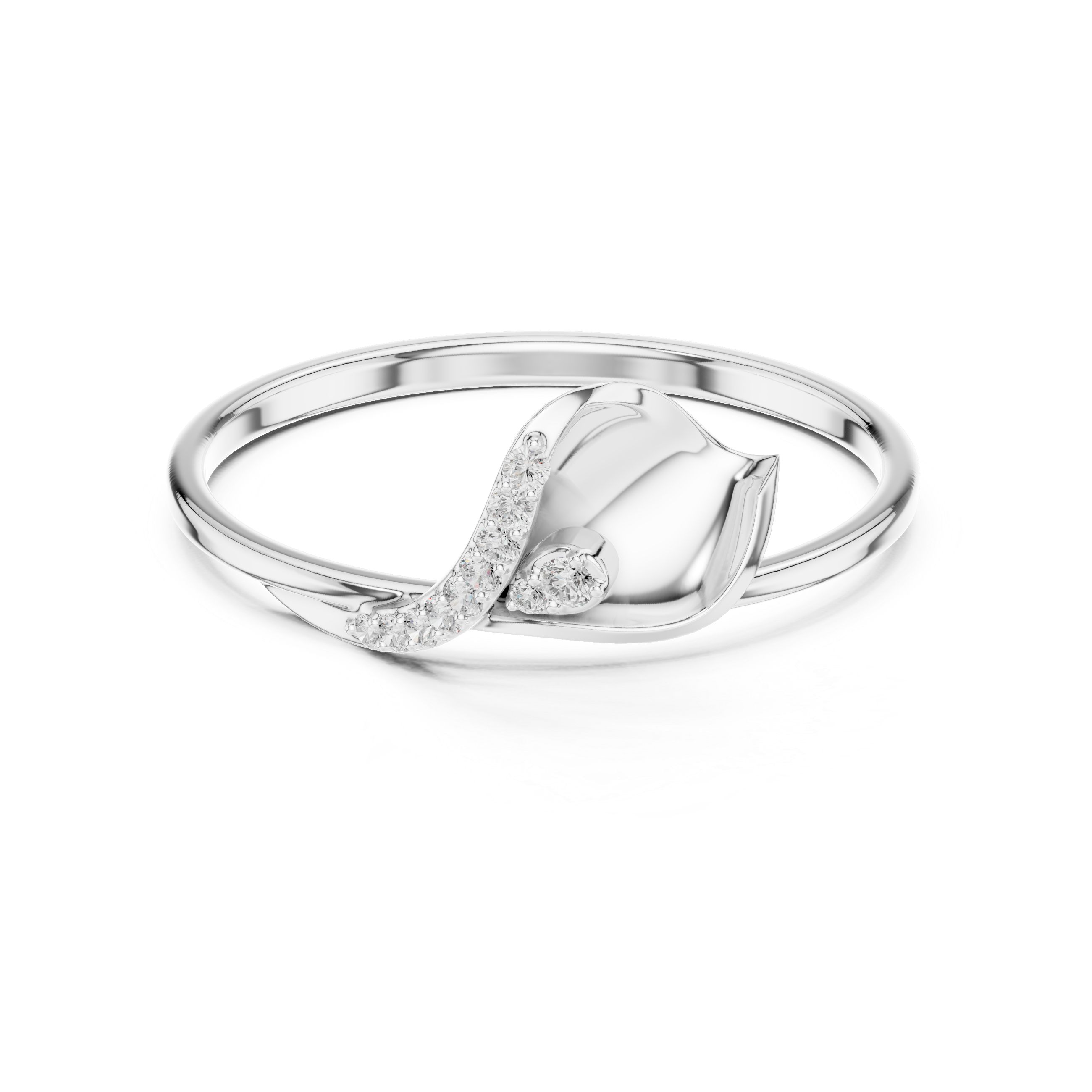 Luxury Calla Diamond Ring