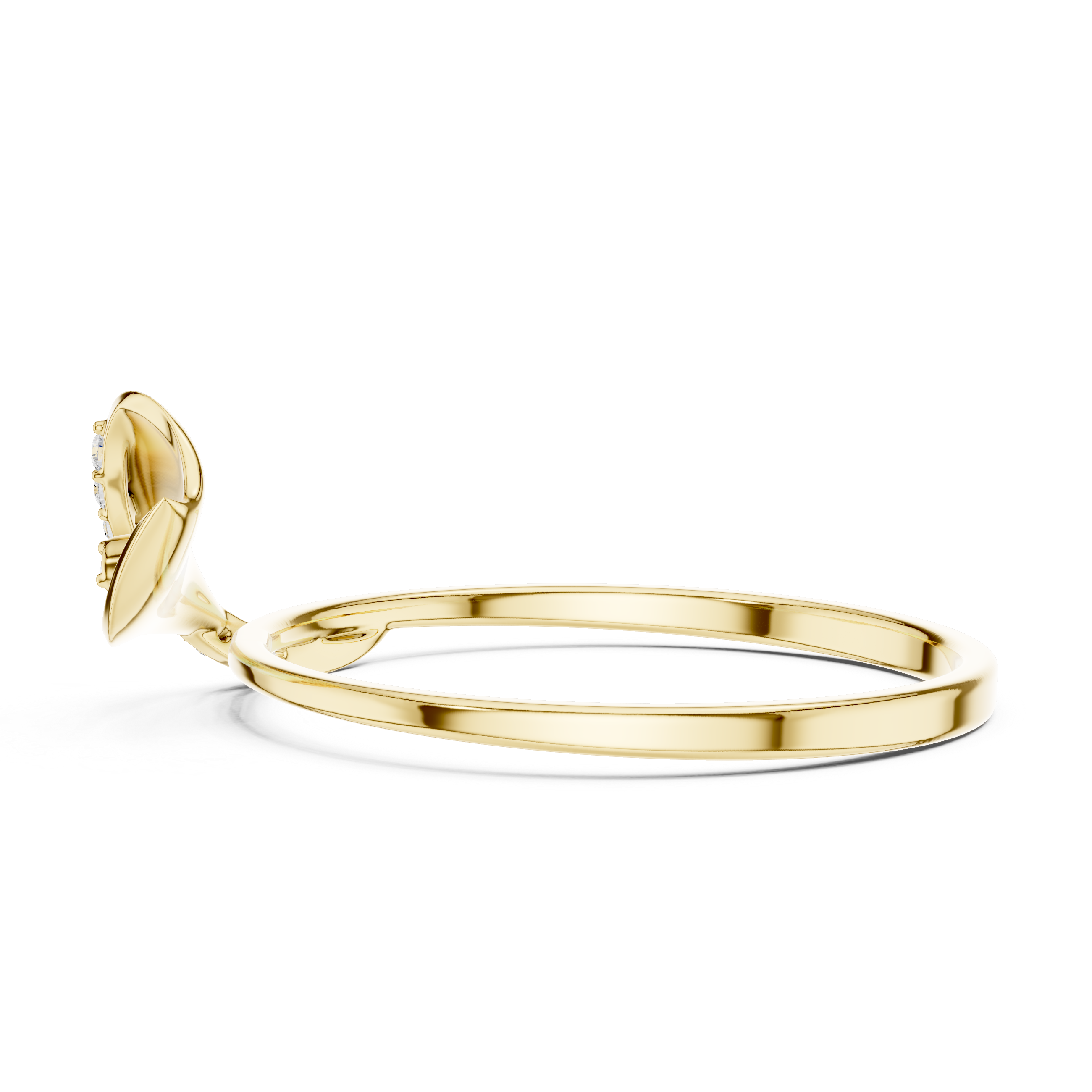 Luxury Calla Diamond Ring