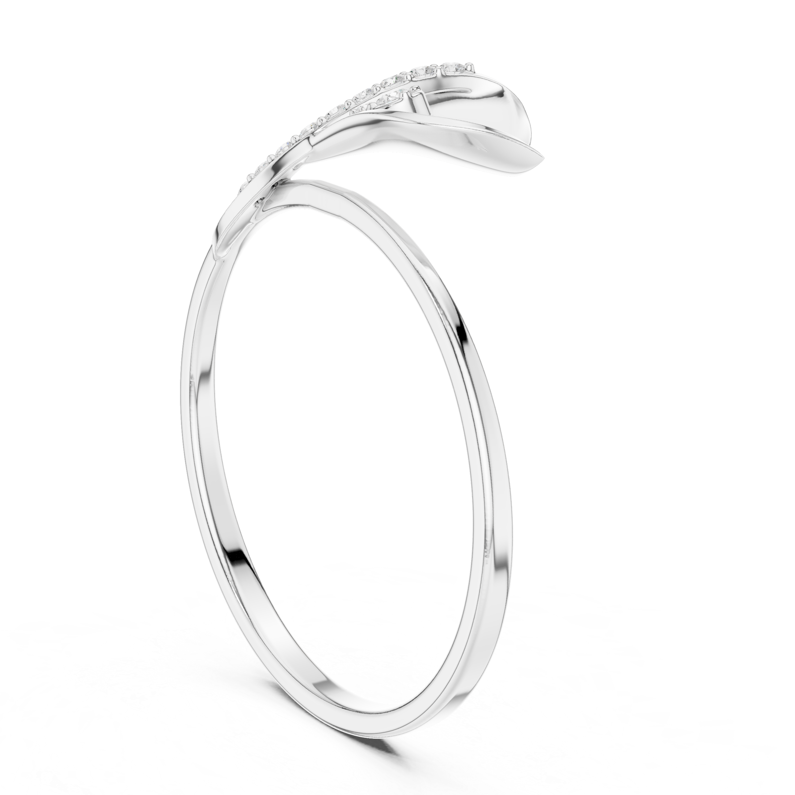 Luxury Calla Diamond Ring