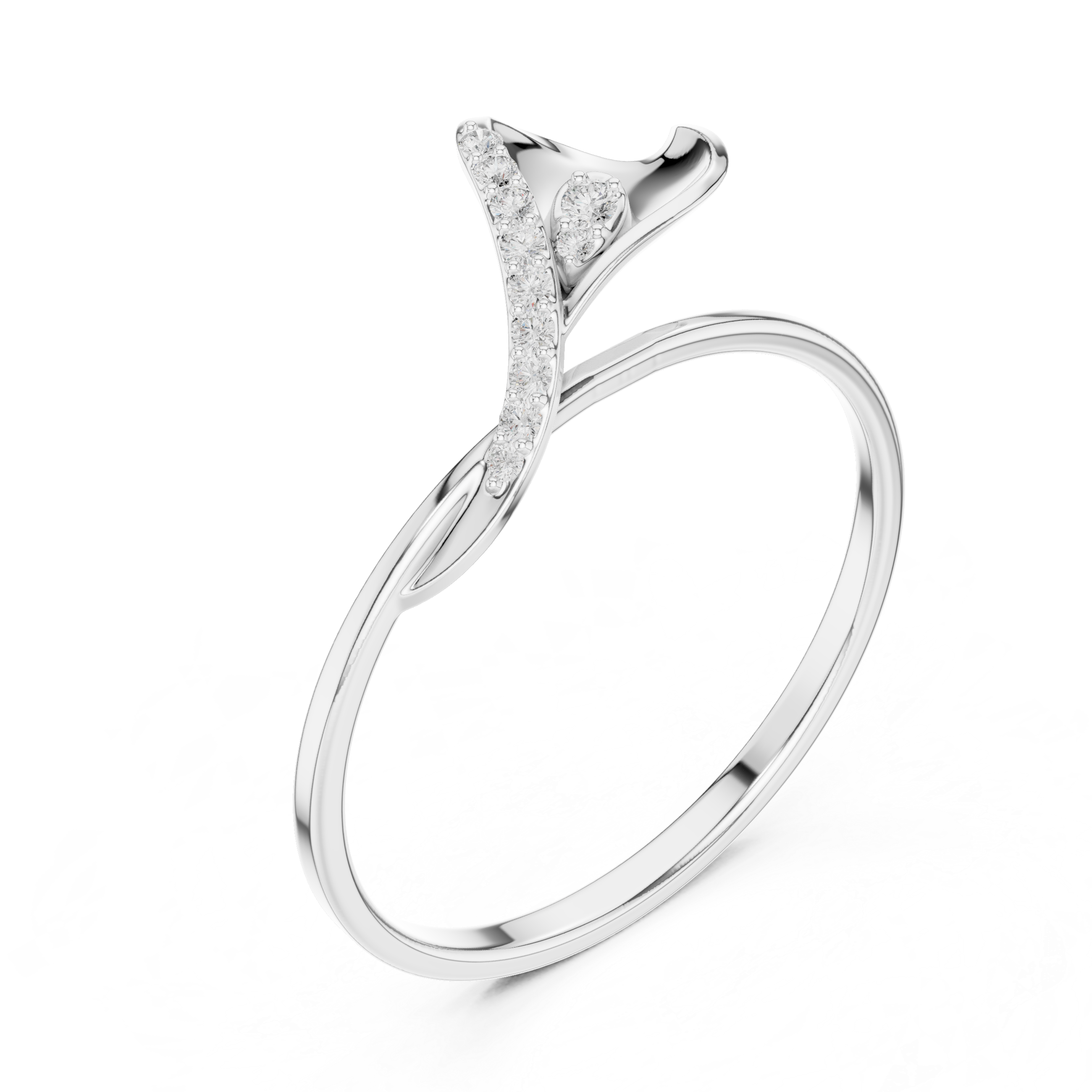 Luxury Calla Diamond Ring