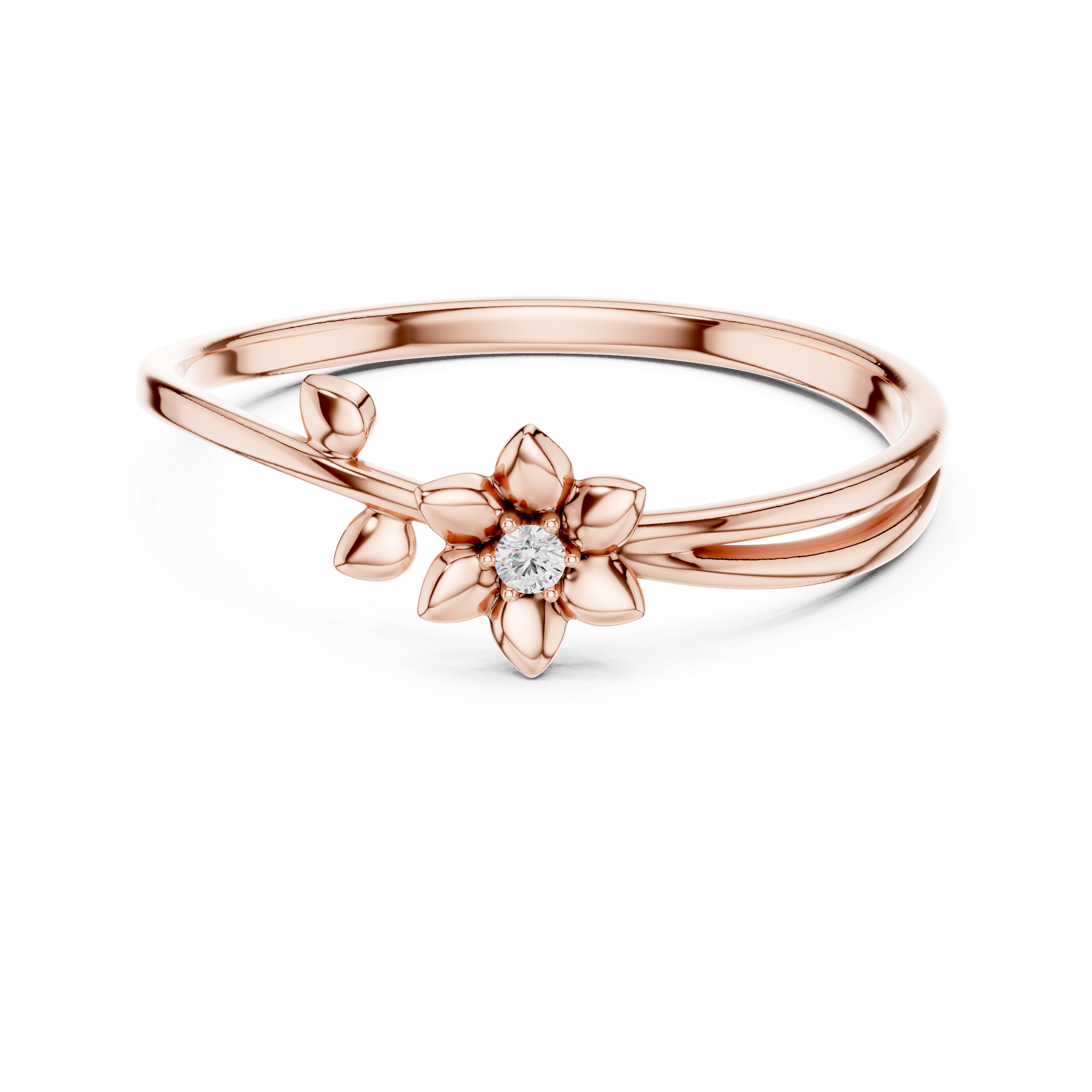 Luxury Daisy Diamond Ring