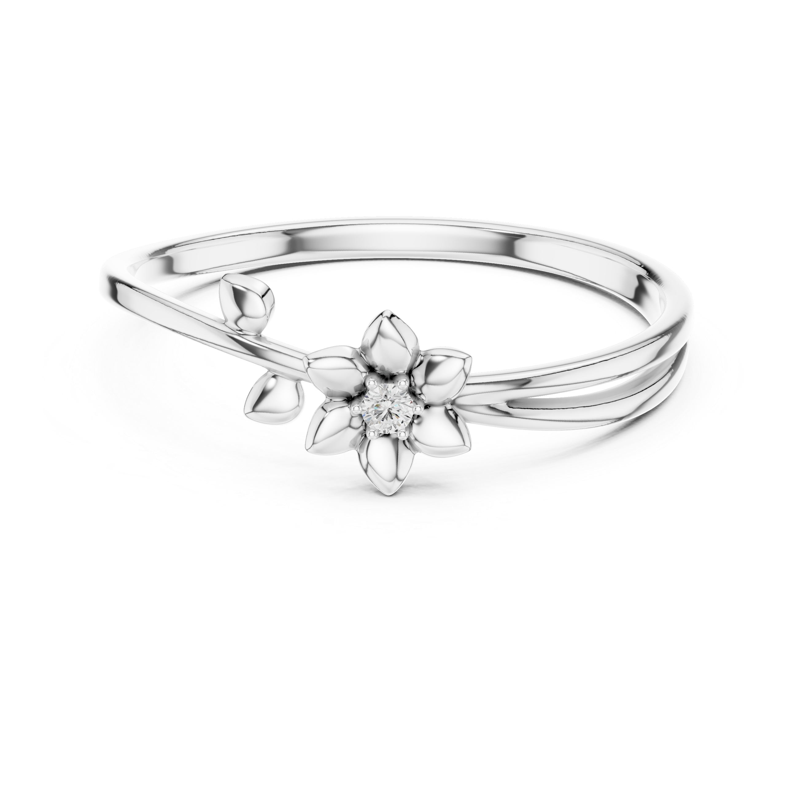Luxury Daisy Diamond Ring