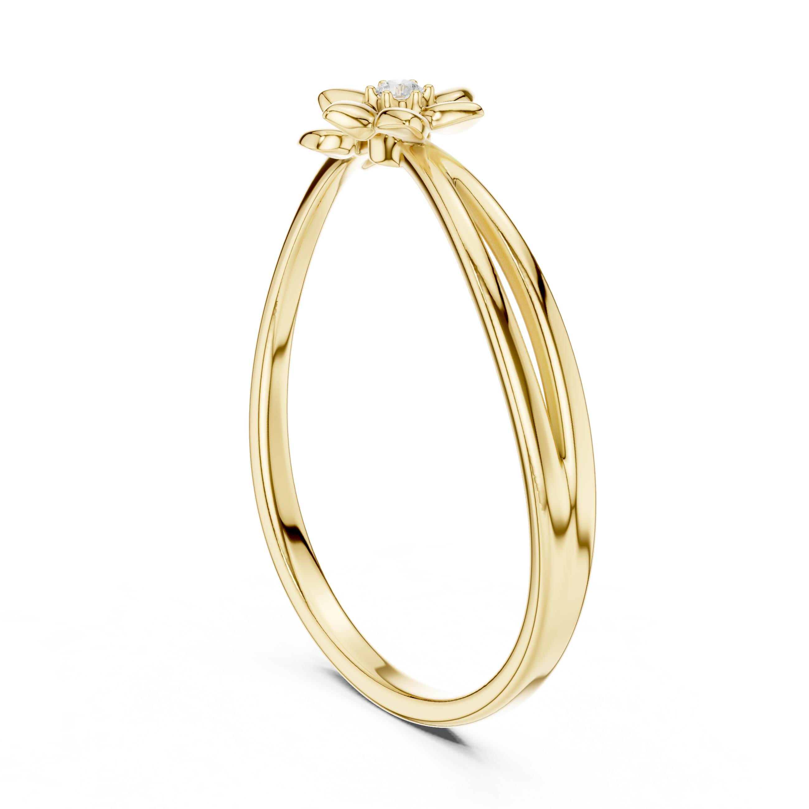 Luxury Daisy Diamond Ring