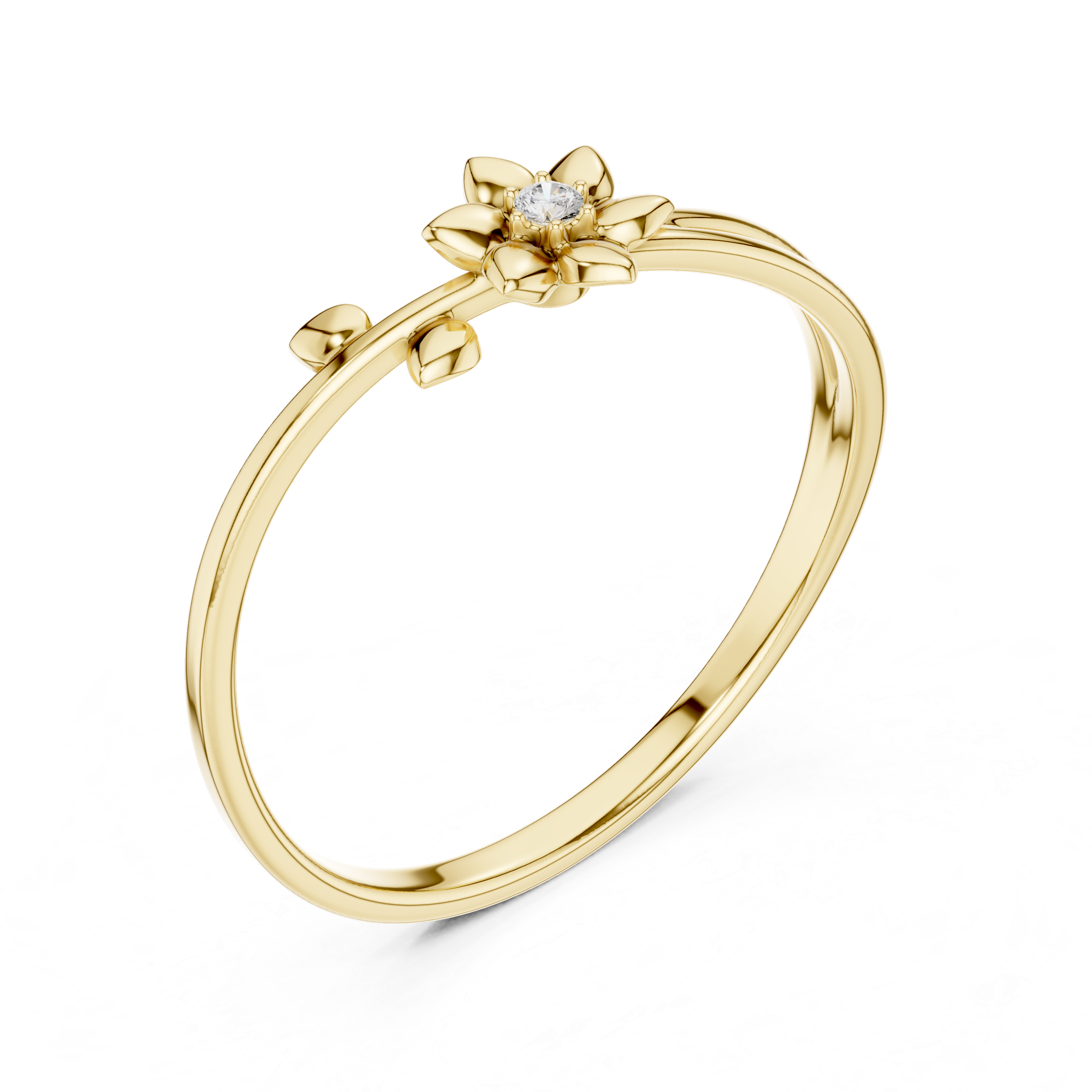 Luxury Daisy Diamond Ring