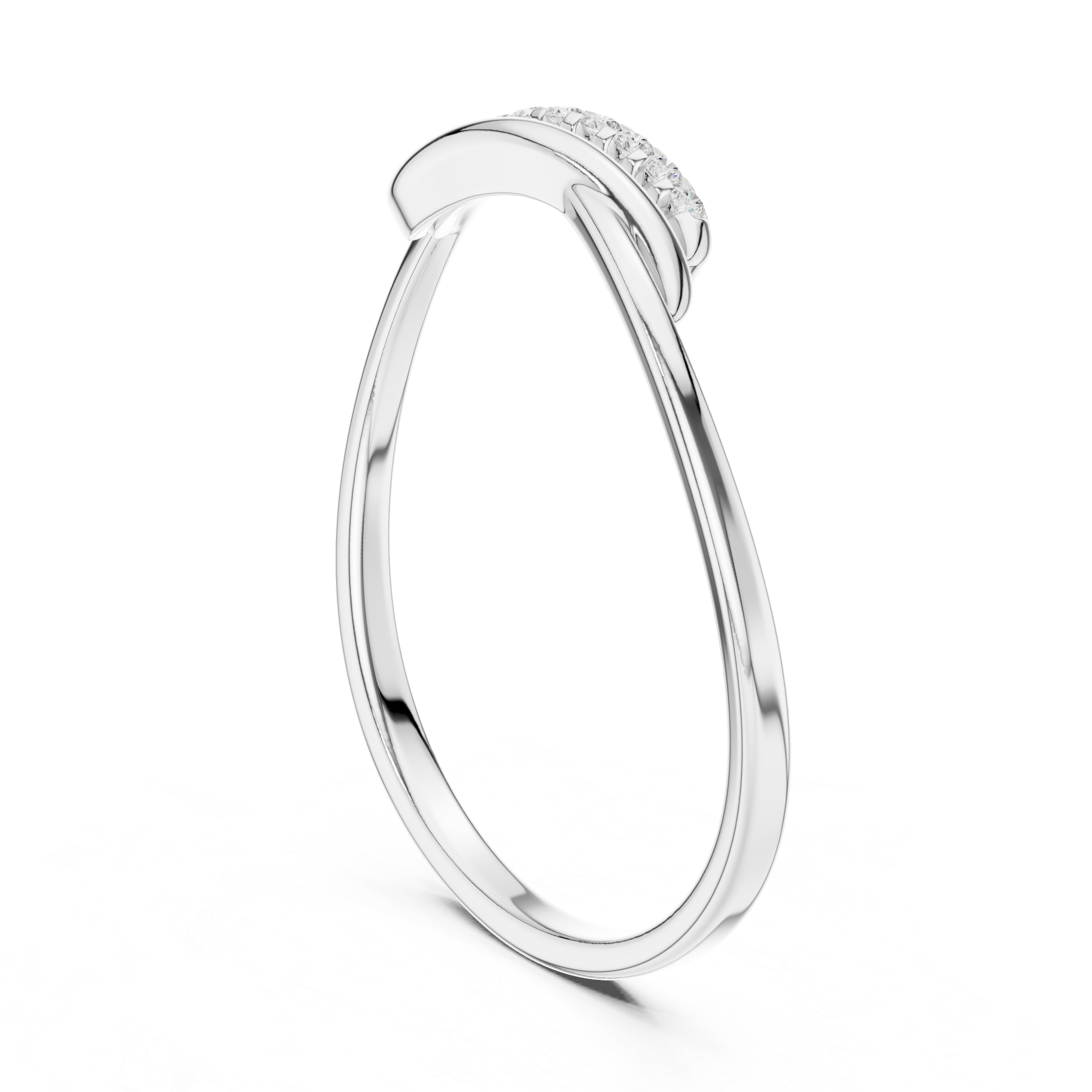 Luxury Wave Diamond Ring
