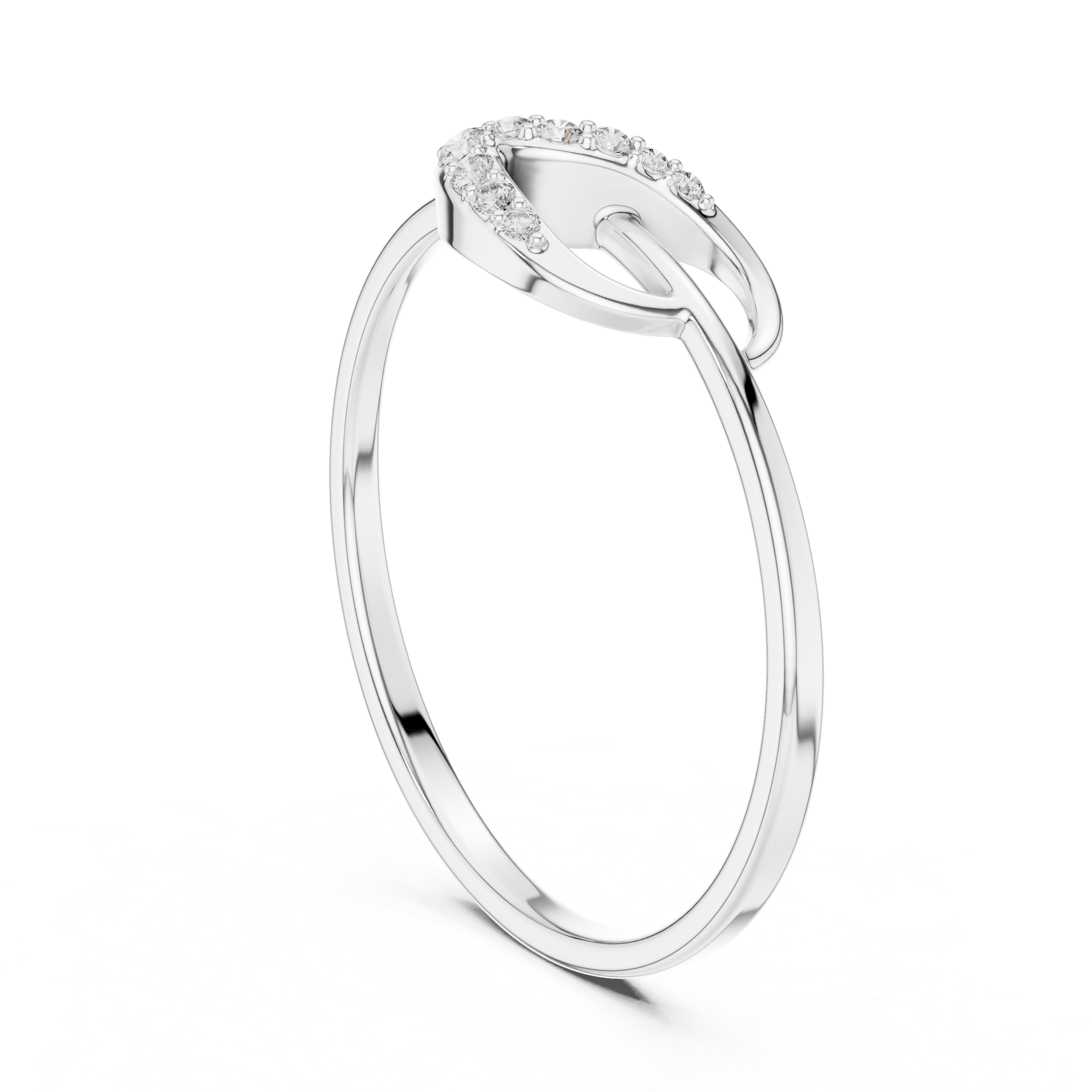 Luxury Wave Diamond Ring