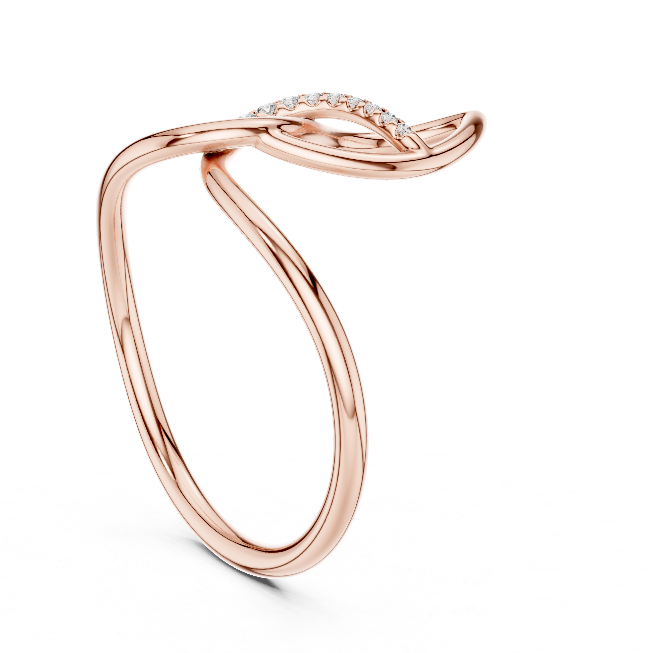 Luxury Loop Diamond Ring