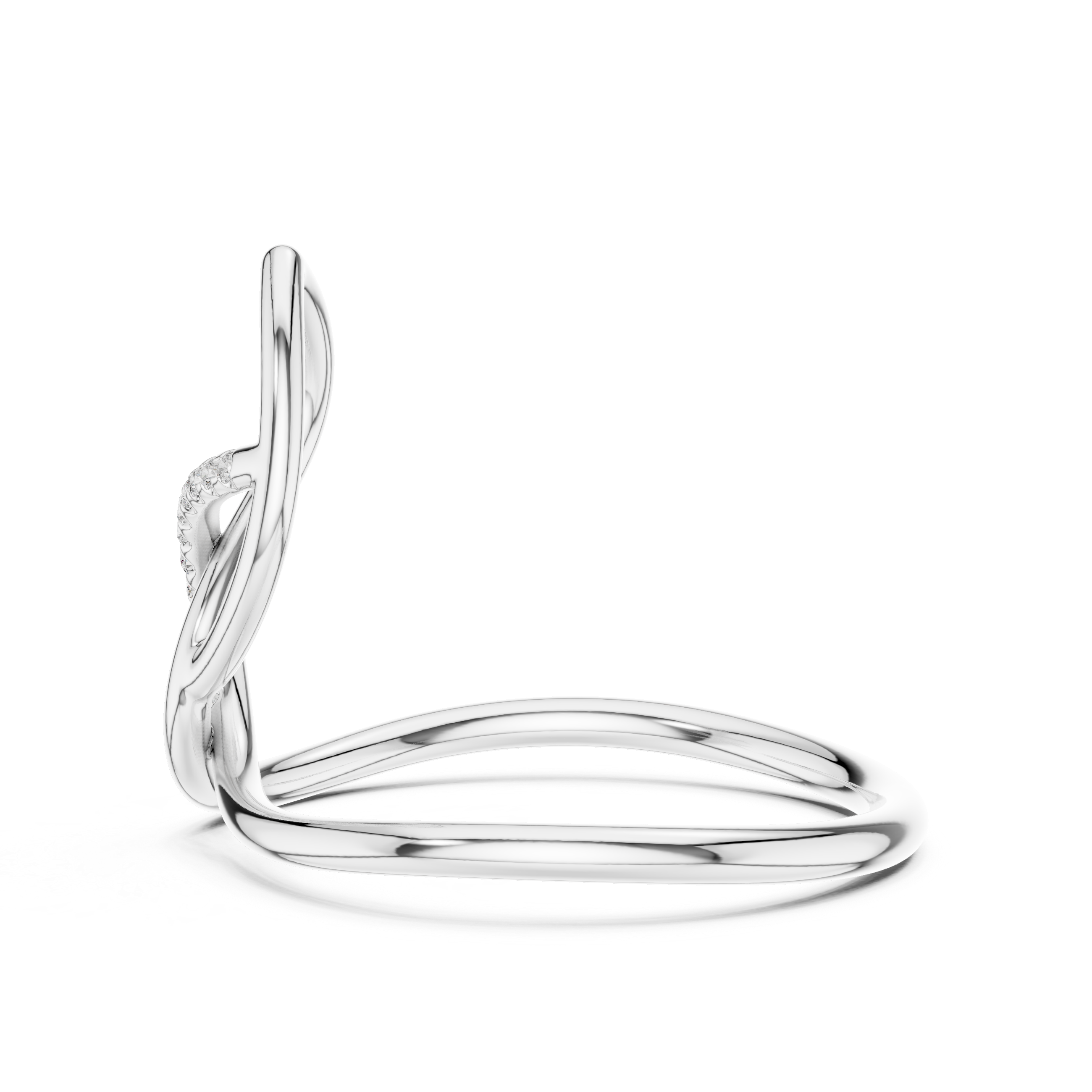 Luxury Loop Diamond Ring