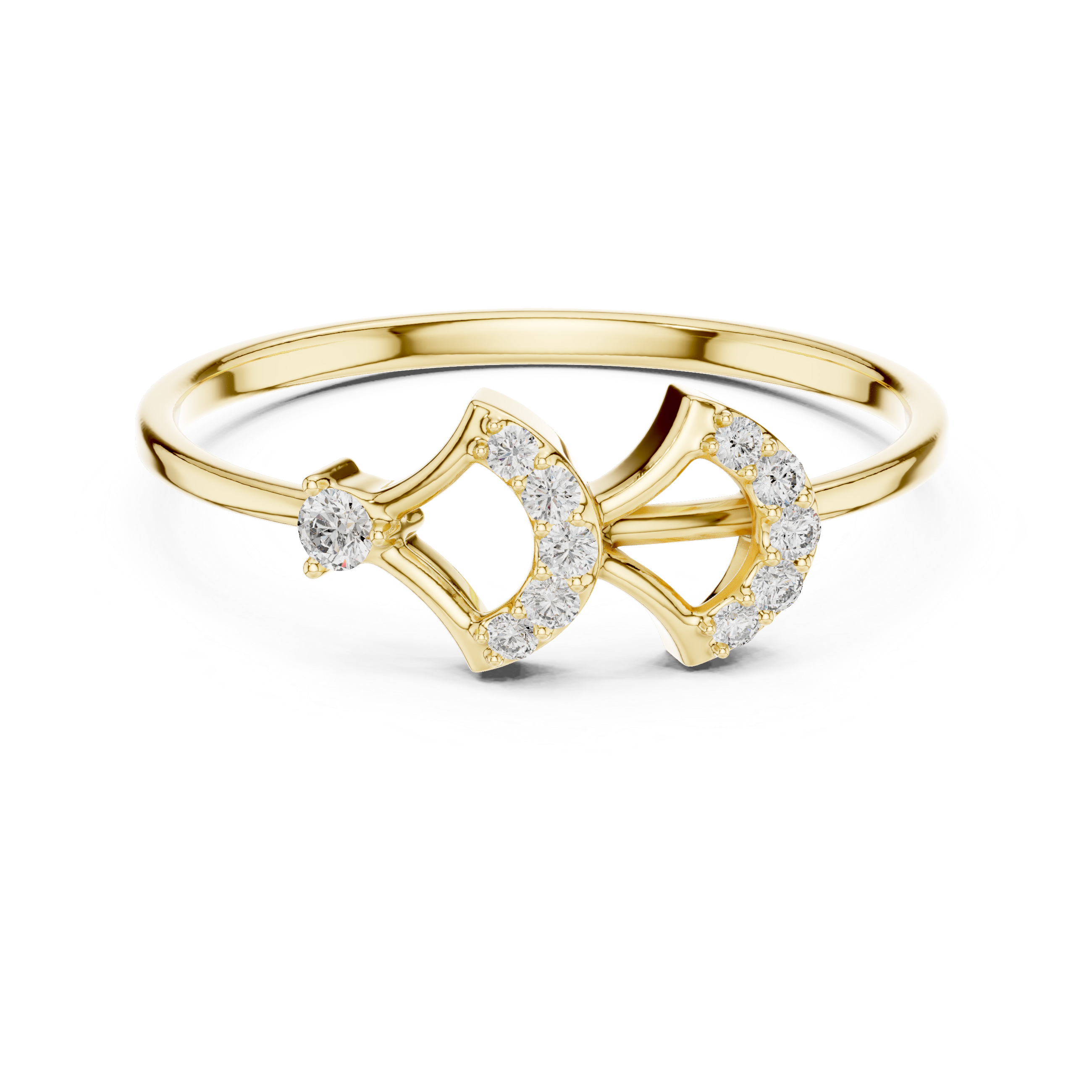 Luxury Crown Diamond Ring
