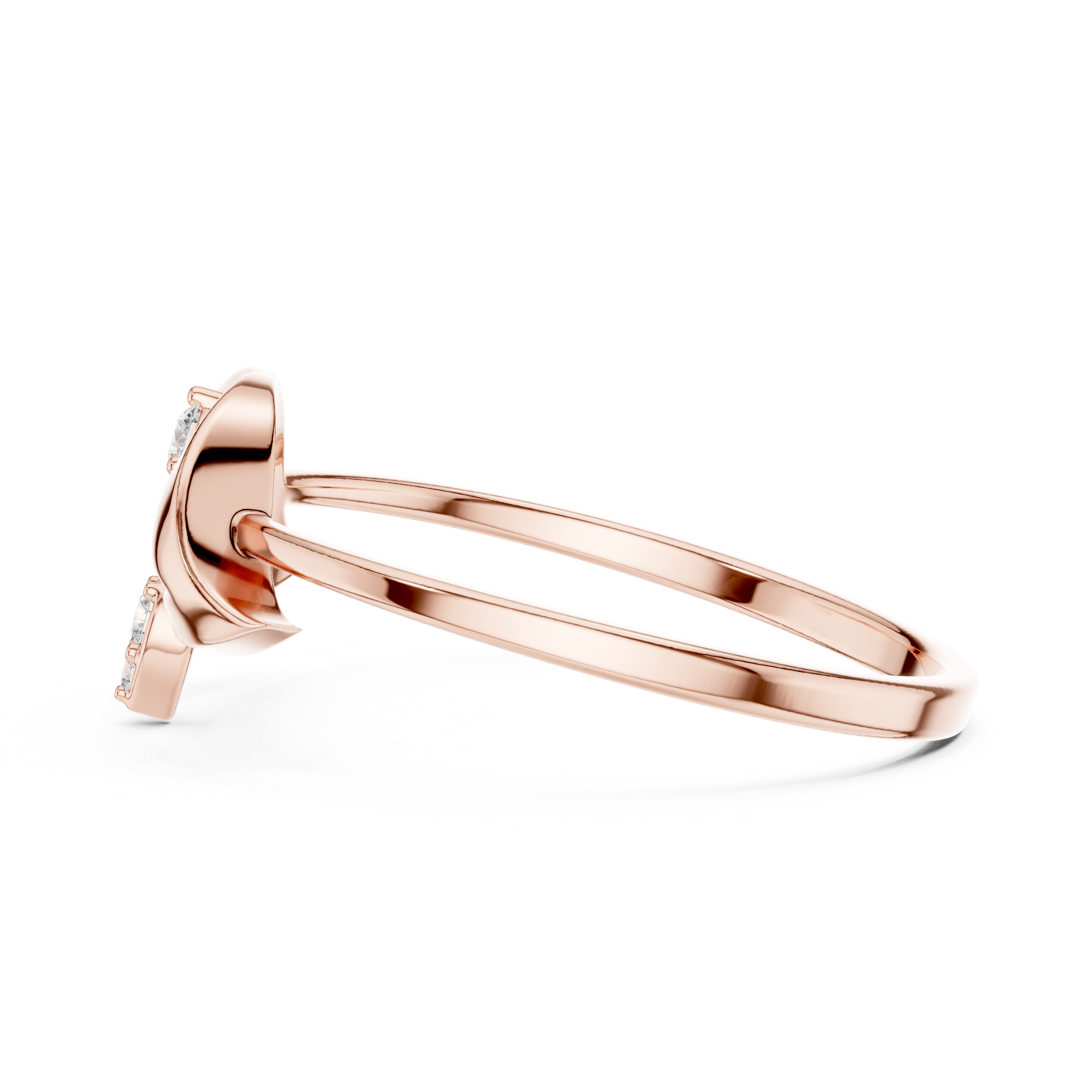 Luxury Arc Diamond Ring