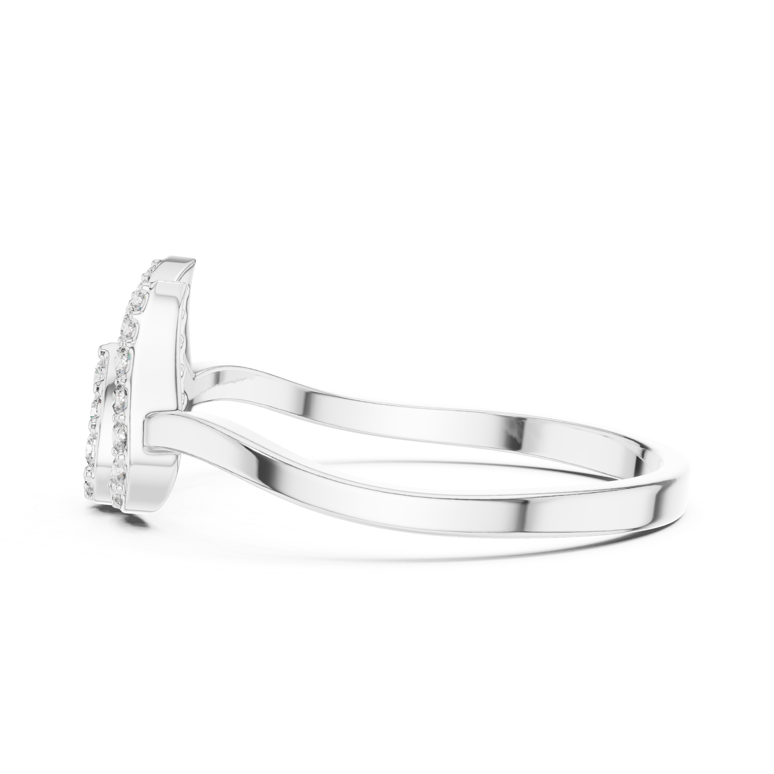 Tulip Crown Diamond Ring