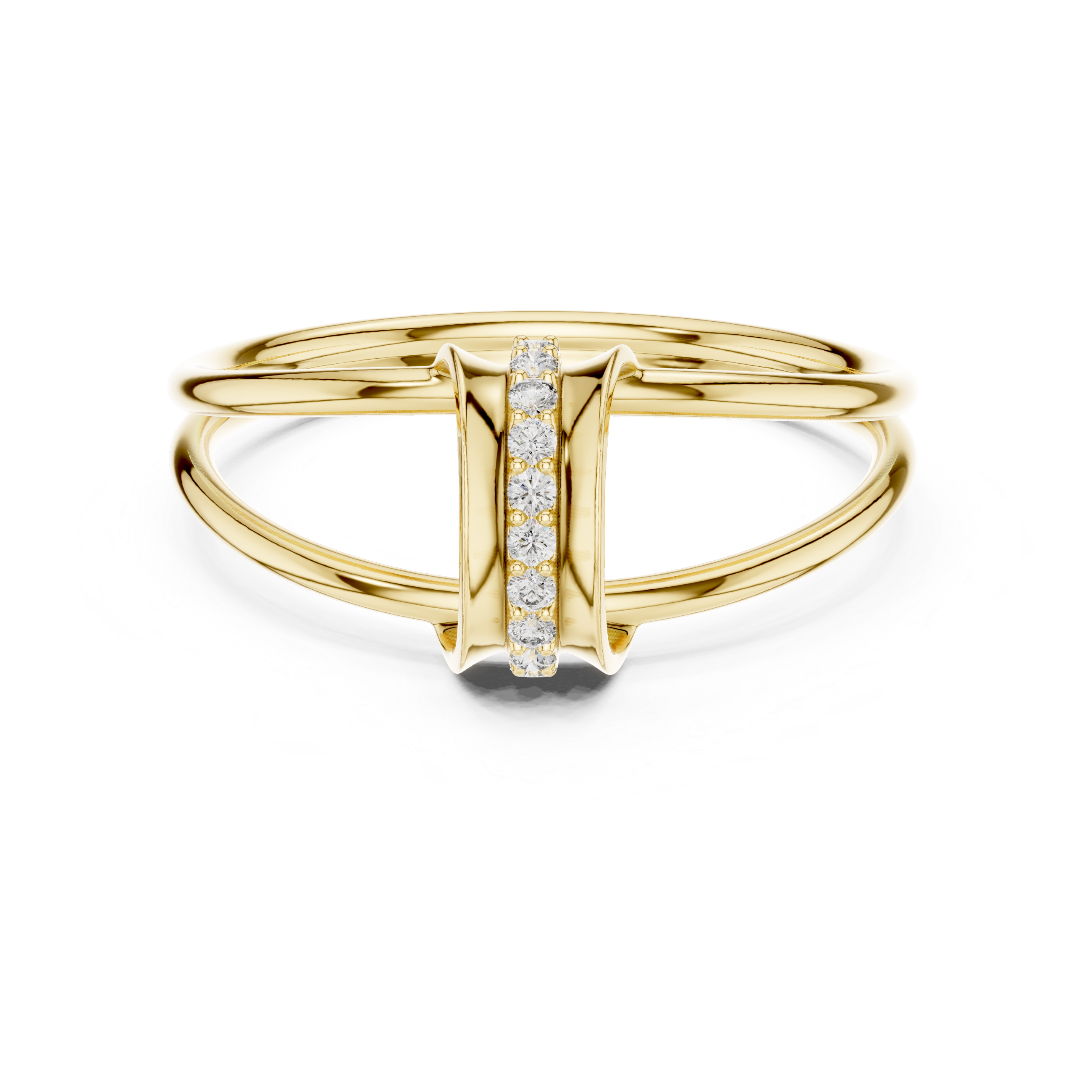 Luxury Diamond Bar Ring