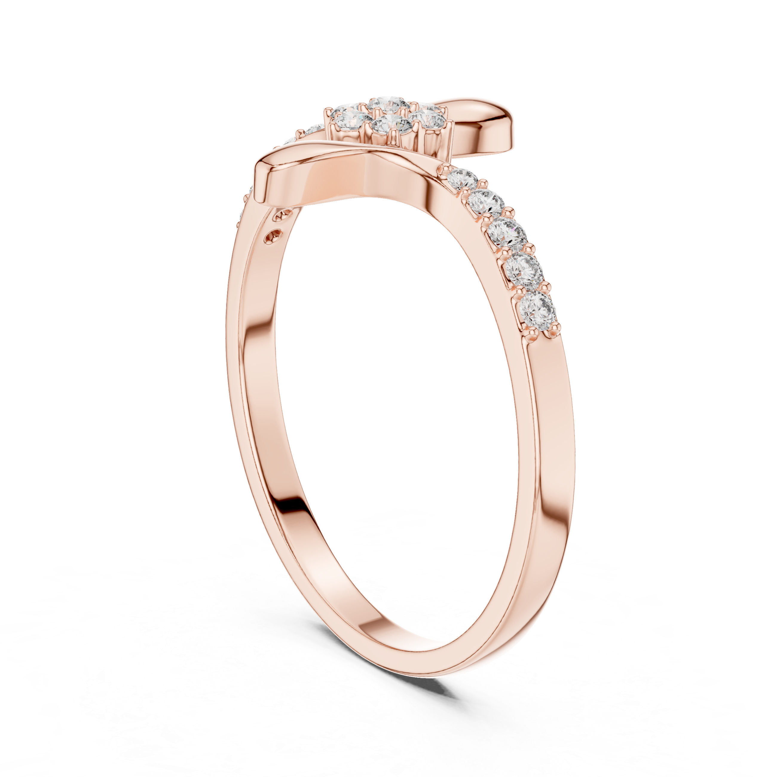 Luxury Diamond Bow Ring