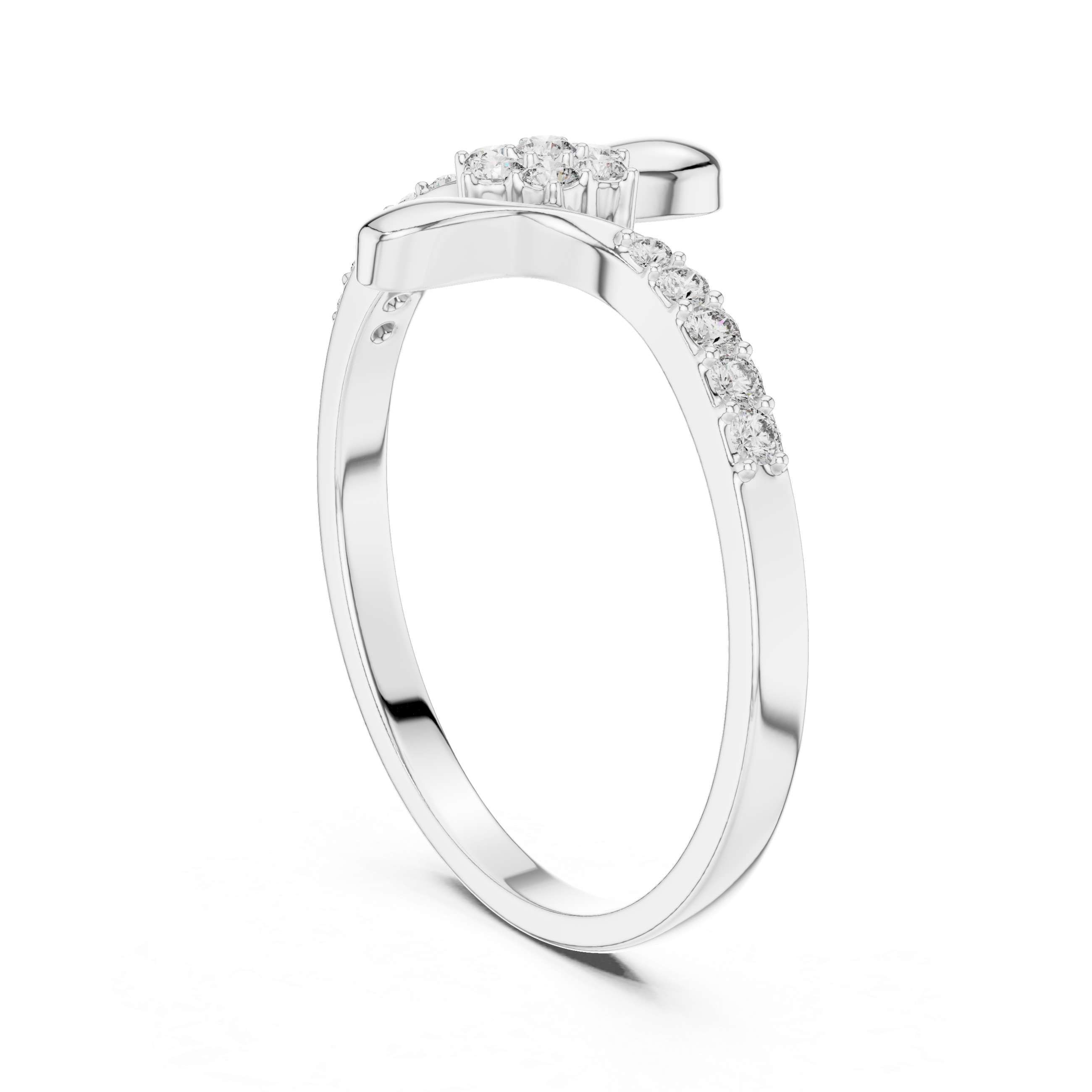 Luxury Diamond Bow Ring