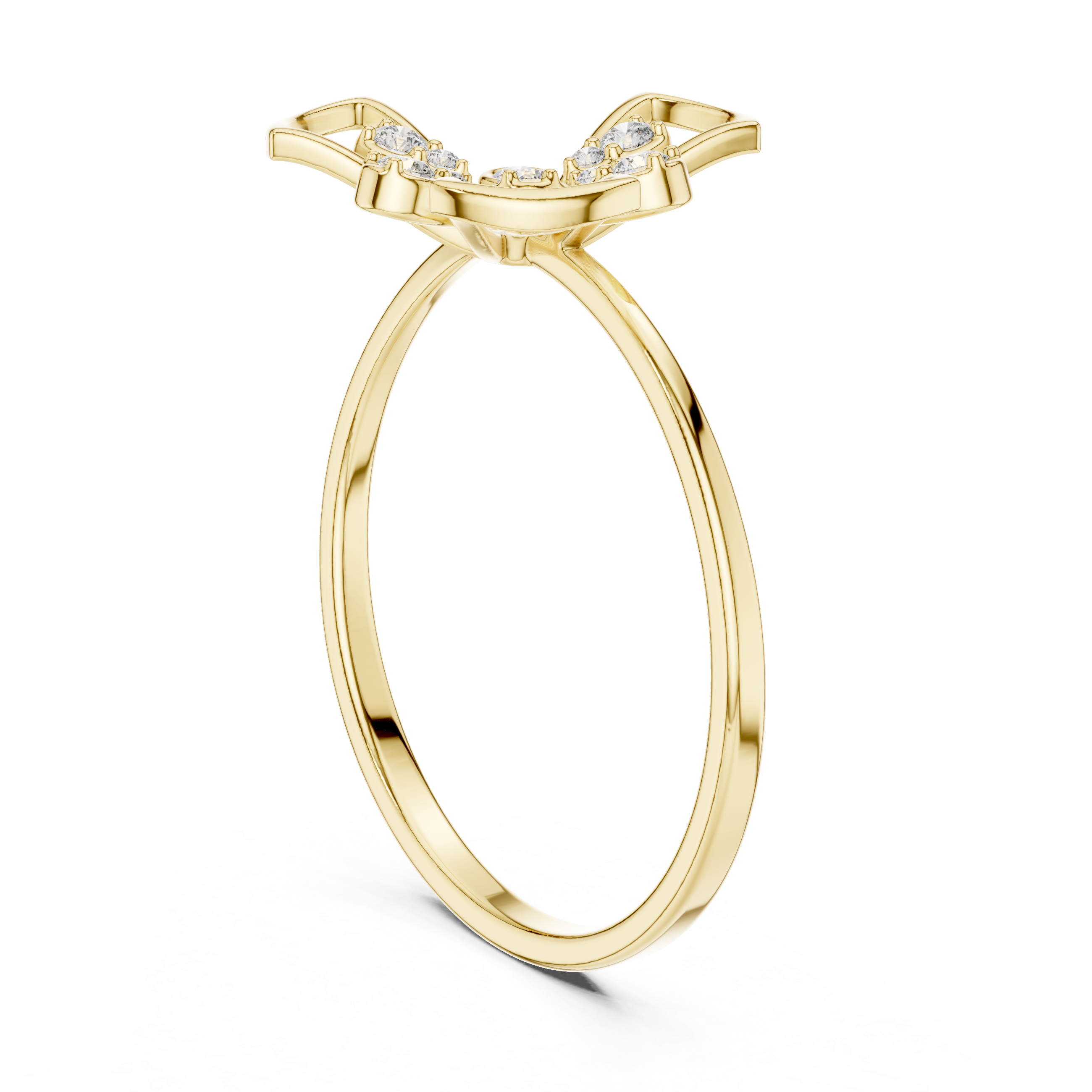 Luxury Floral Diamond Ring