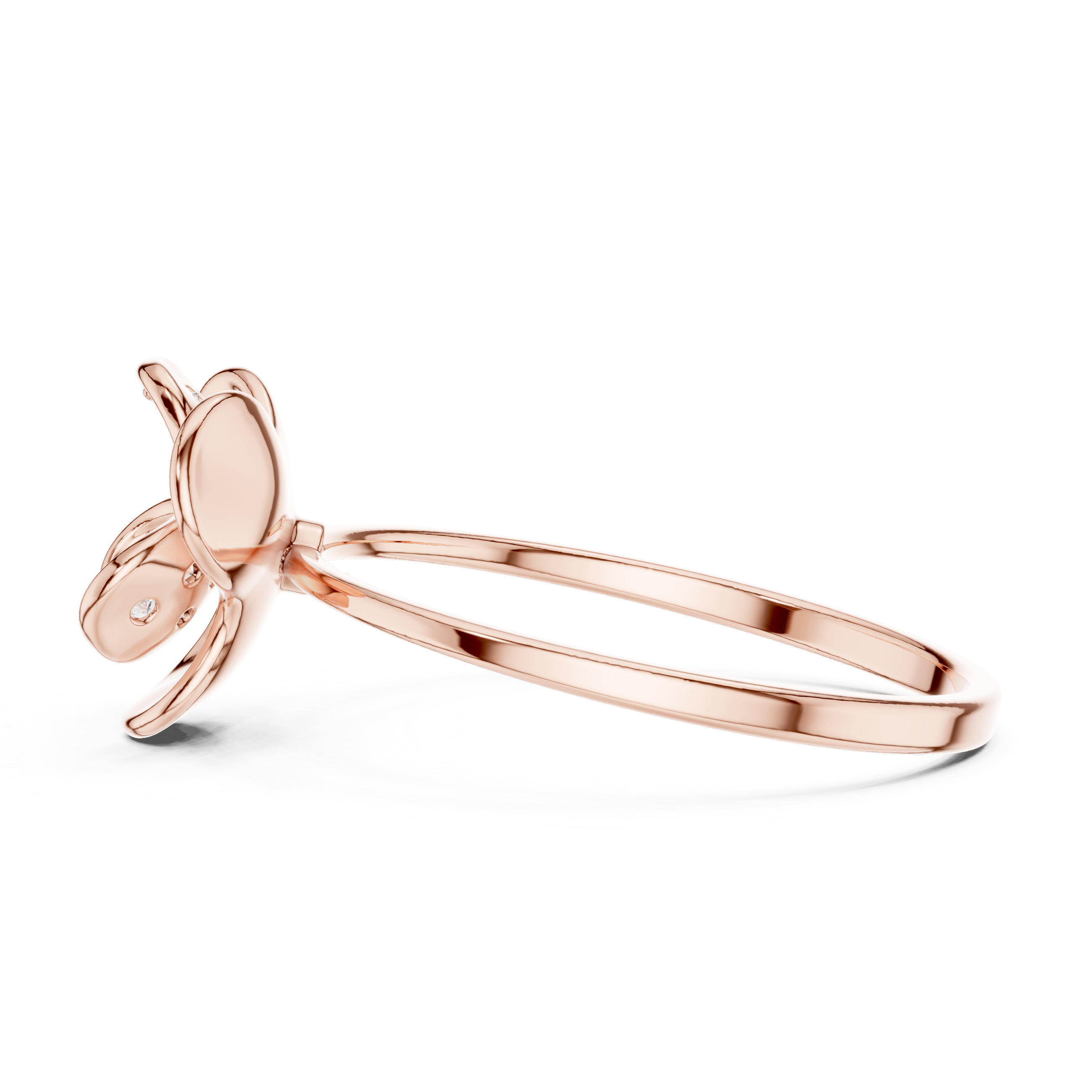 Luxury Floral Diamond Ring