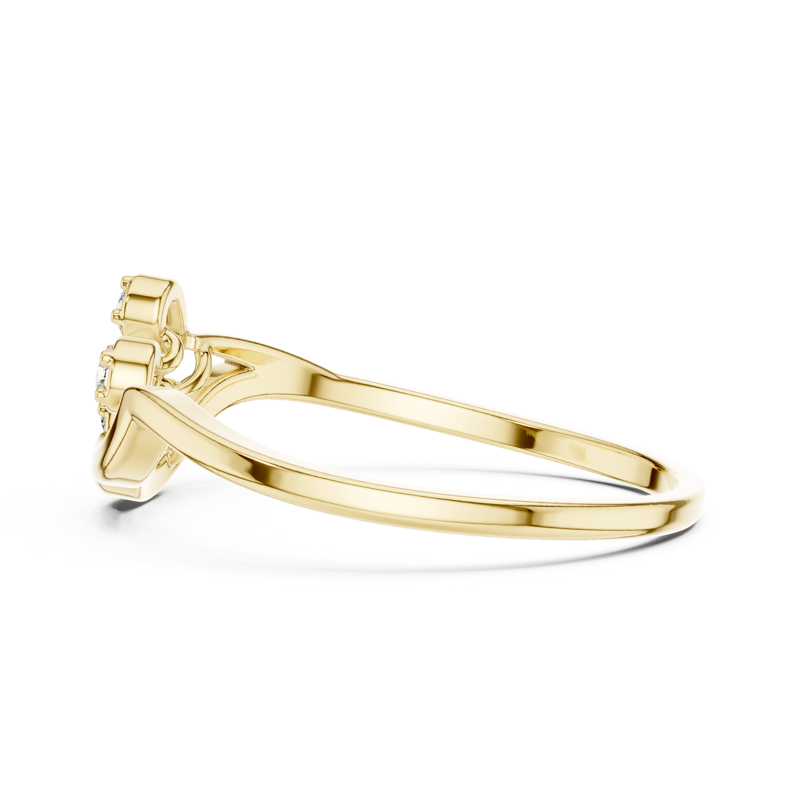 Luxury Flow Diamond Ring