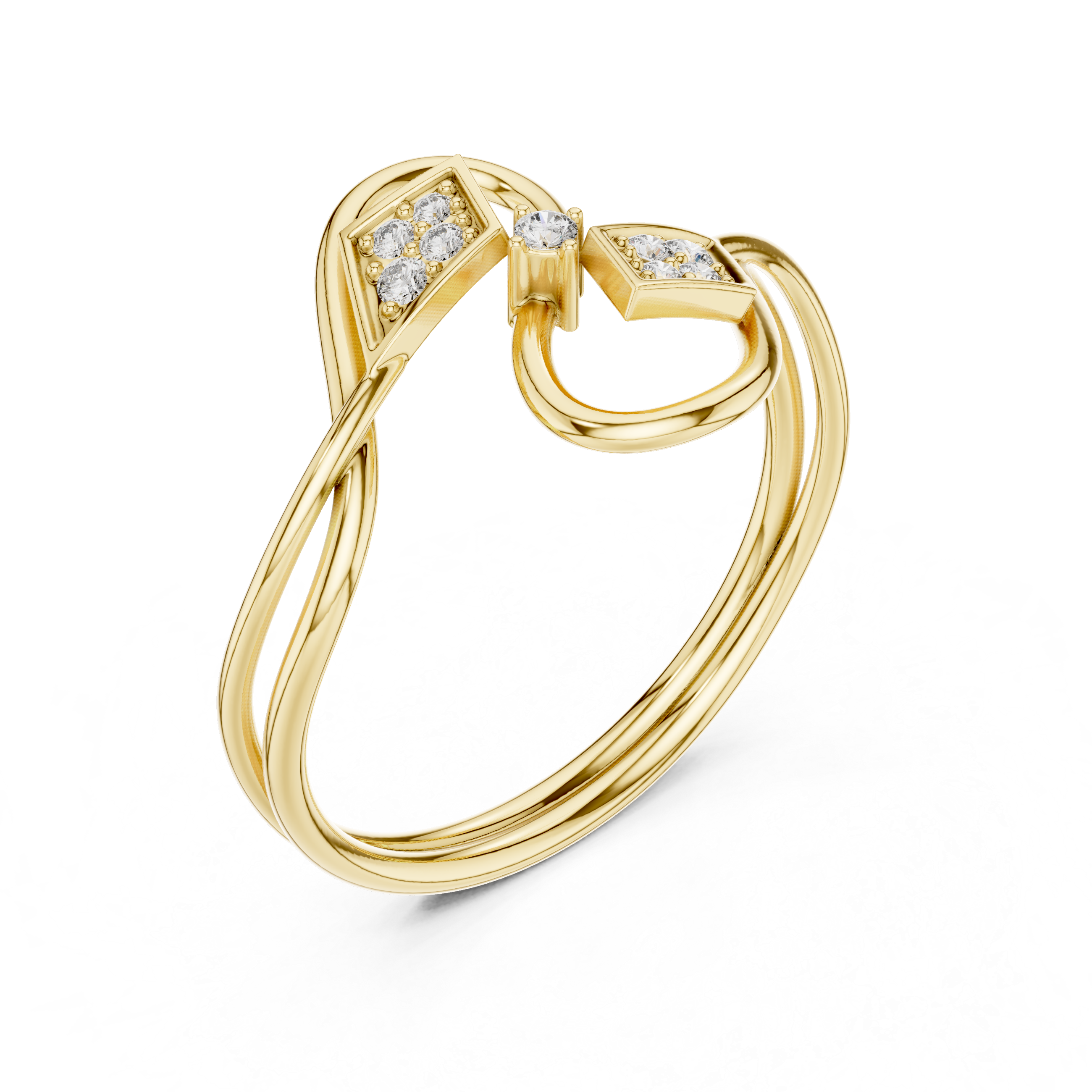 Luxury Infinity Diamond Ring