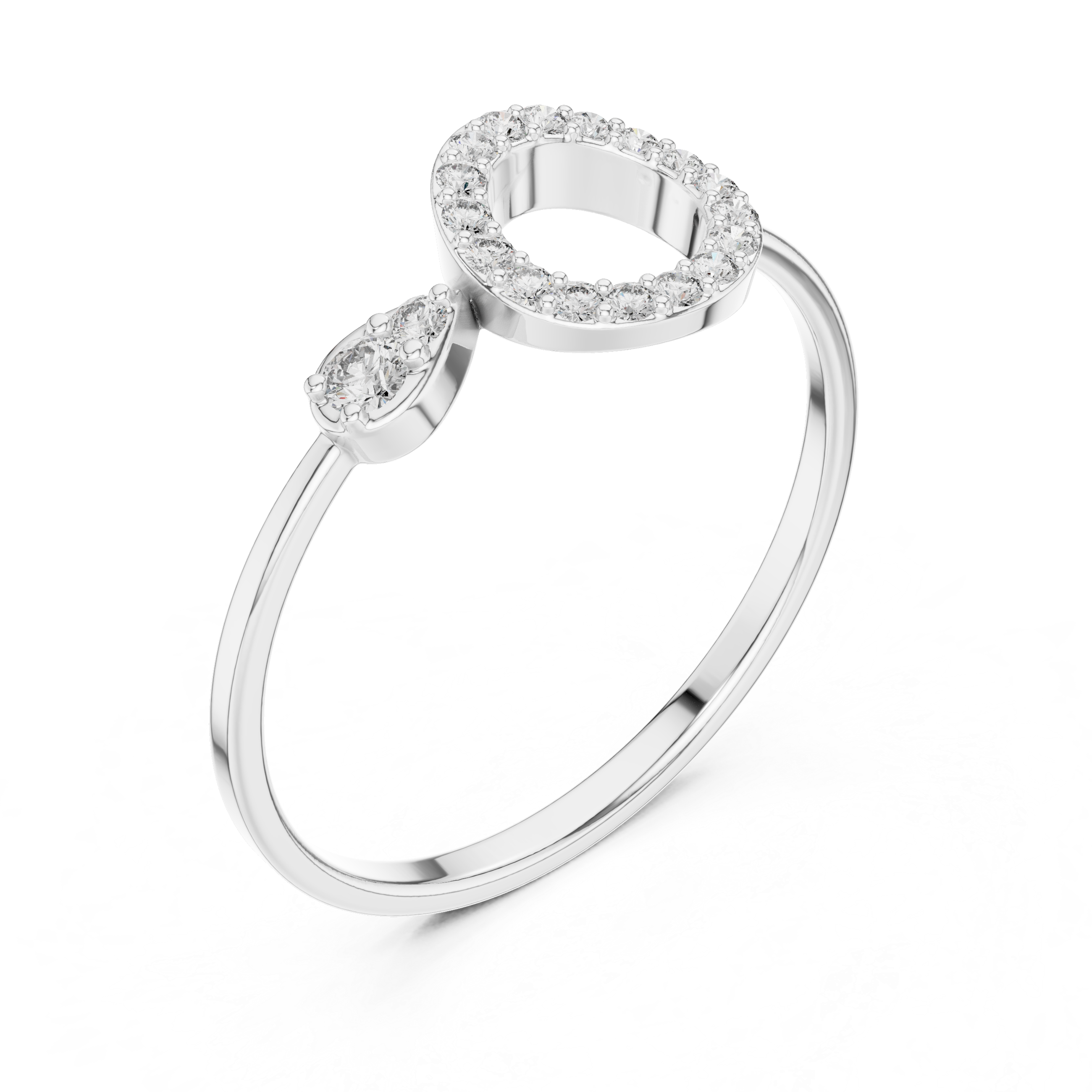 Luxury Circle Diamond Ring