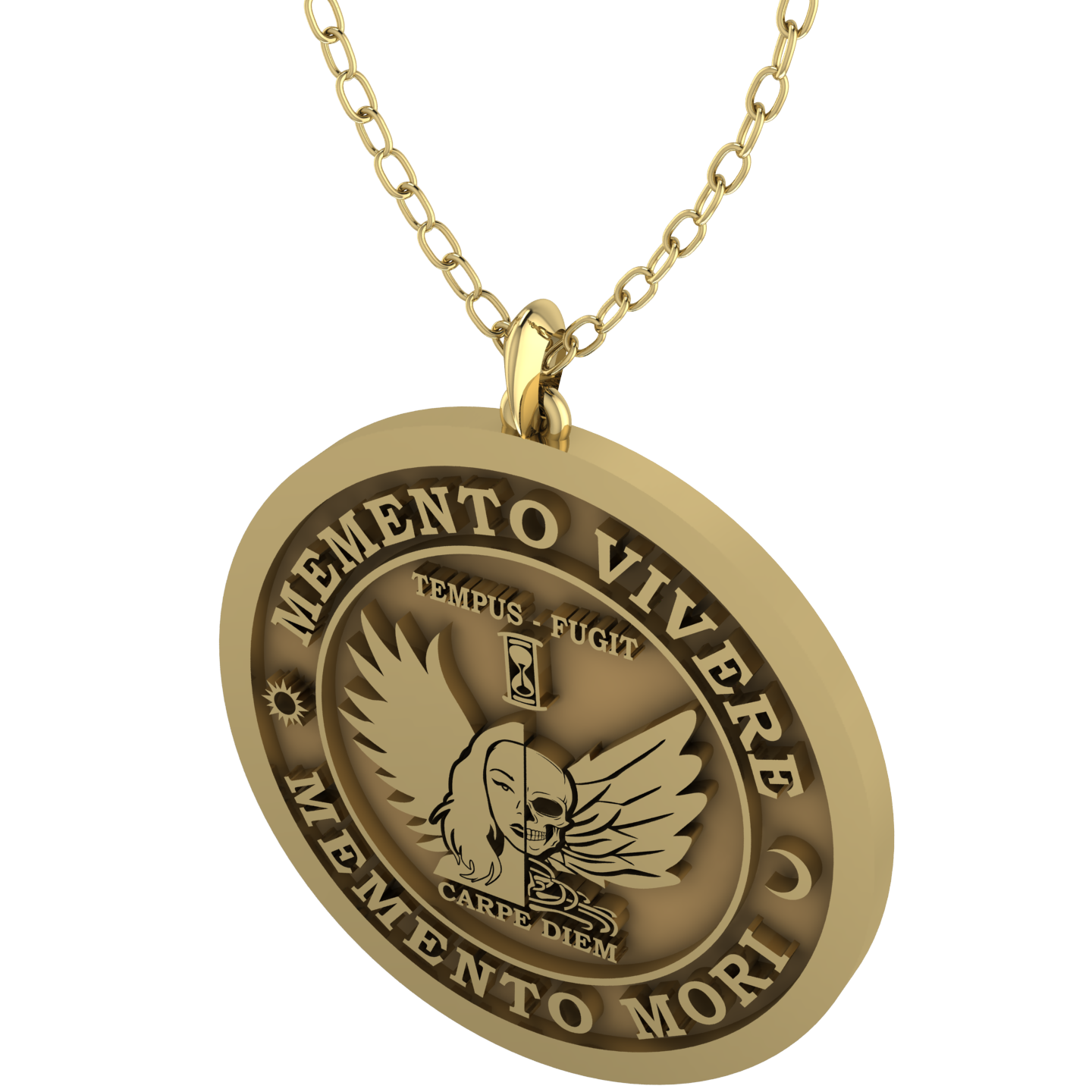 Memento Mori Pendant